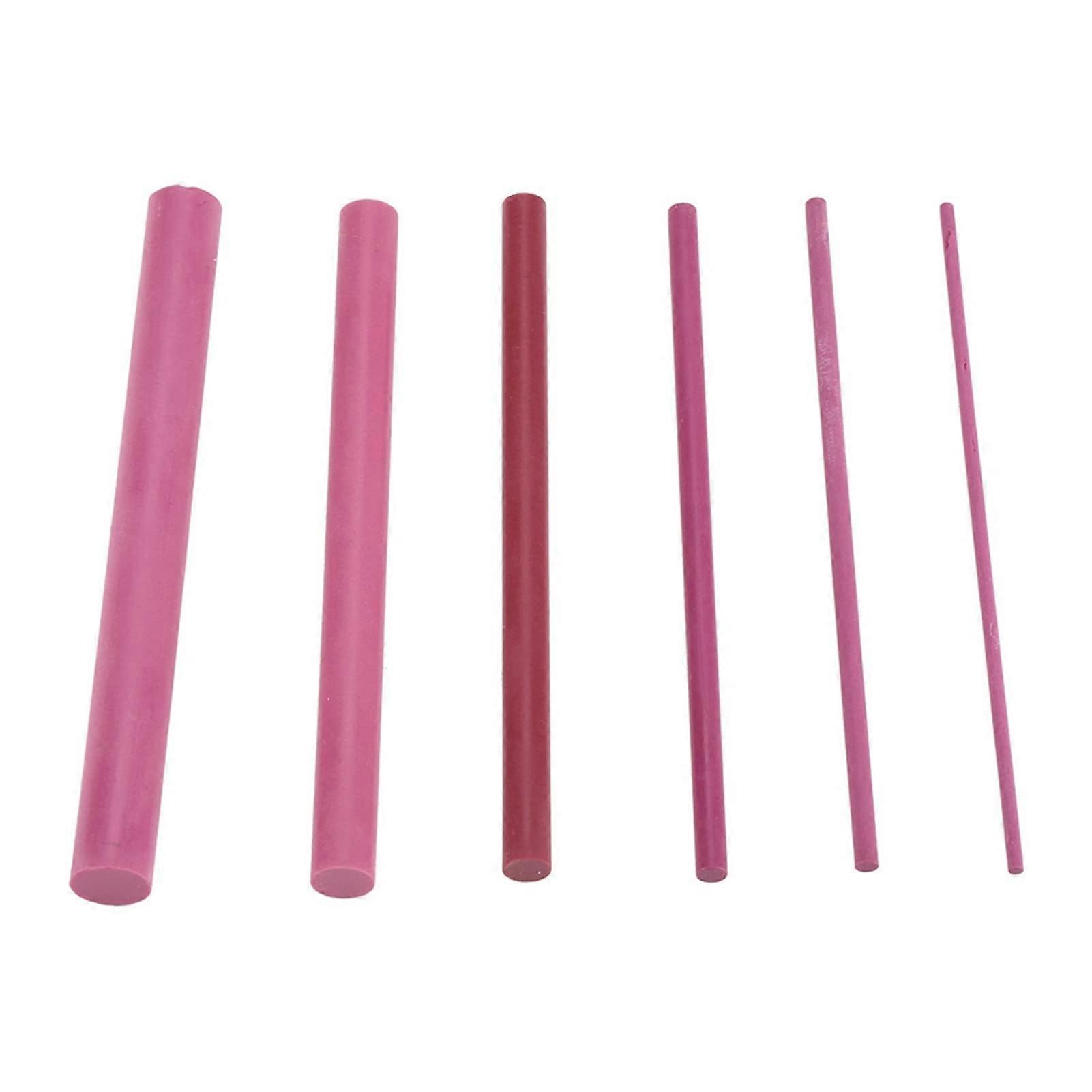 6 Pcs 3000 Grit Ruby Polishing Oil Stone Sharpener Sharpening Stone Sharpening Stone Sharpening Stone Tool Set