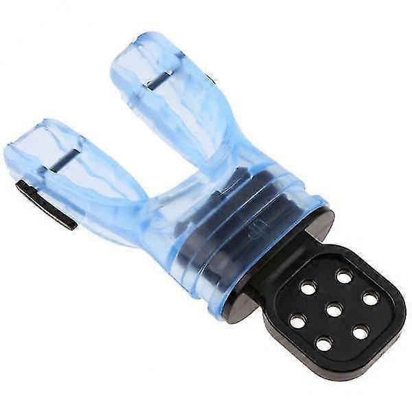3xSilicone Scuba Diving Dive Snorkel Standard Mouthpiece Regulator Sky Blue