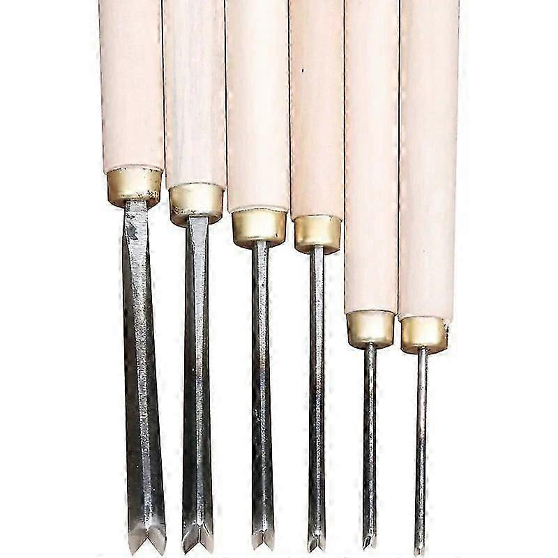 1pc 1mm-8mm V Type Exposedness Triangle Chisel Woodworking Chisels Hand Wood Carving Knives For Carving Blank Tools