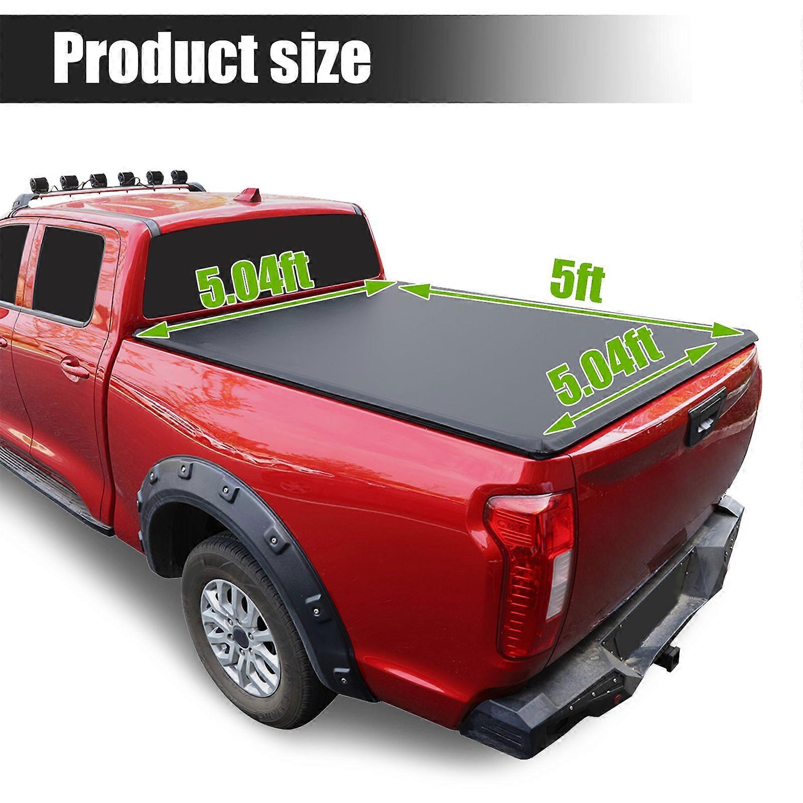 Couverture de tonneau de lit de camion roulant de 5 pieds pour 04 ~ 14 Chevy Colorado / Canyon MK87274