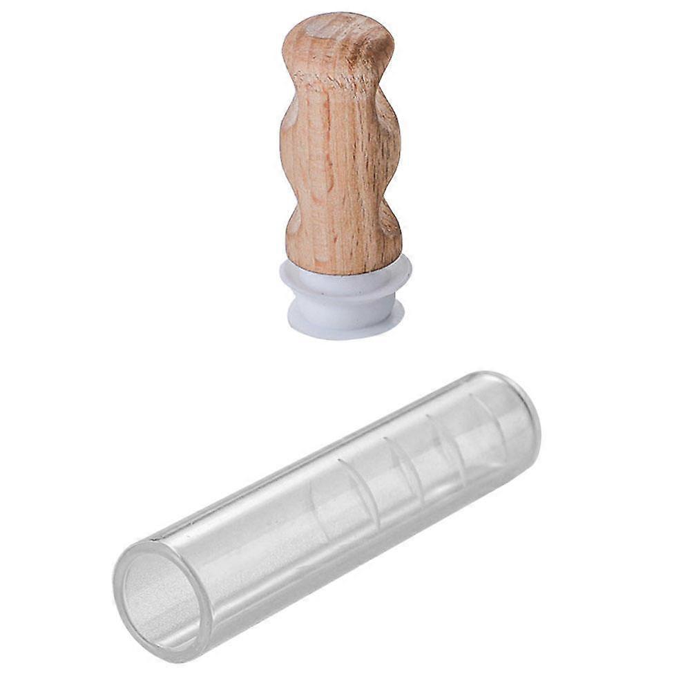 Loose Tea Infuser Transparent Tea Filter Tube Shaped For Home Use 1Pack