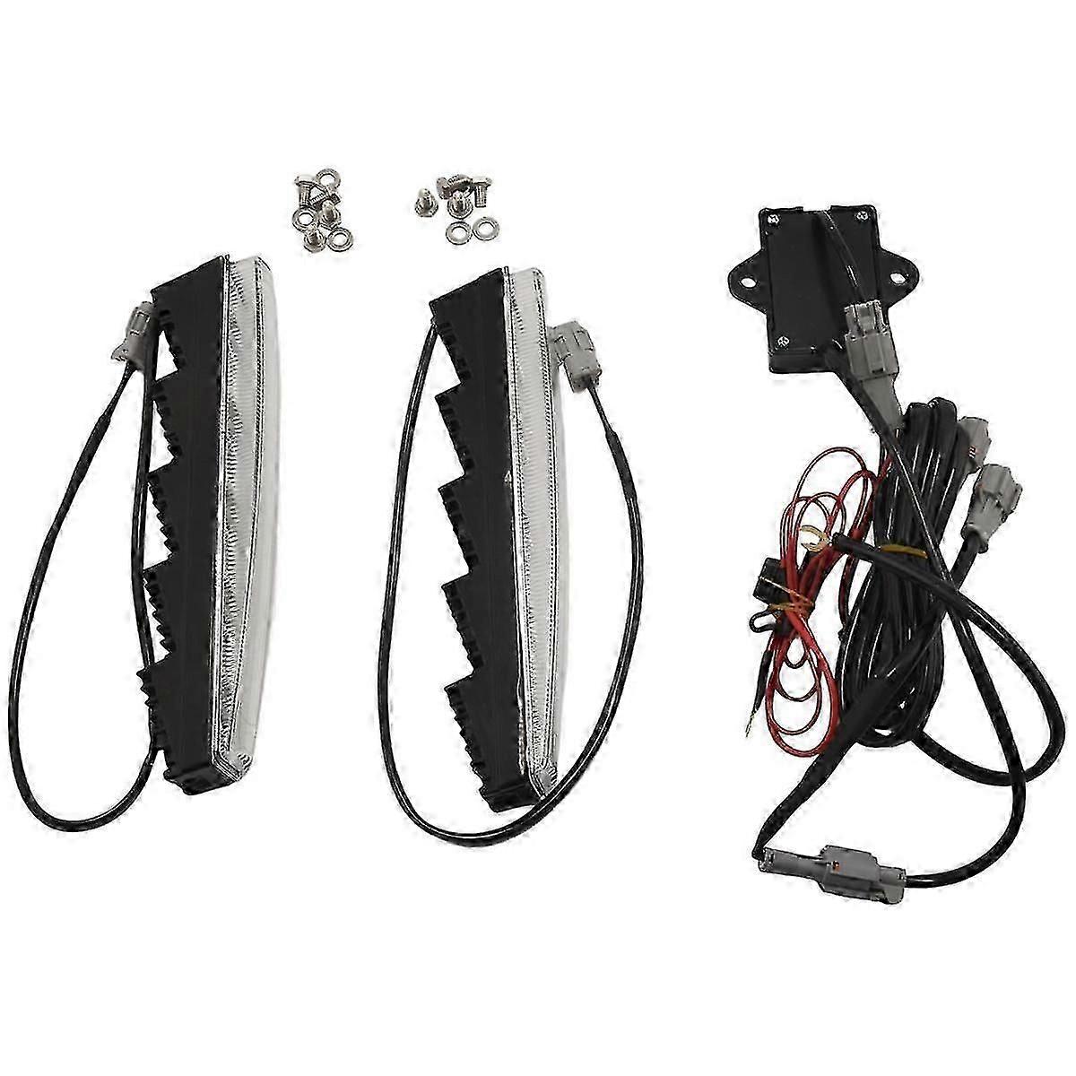 1pair Bumper Drl Led Daytime Running For W463 G500 G550 G65 G63 2004-2018 Indicator Lam