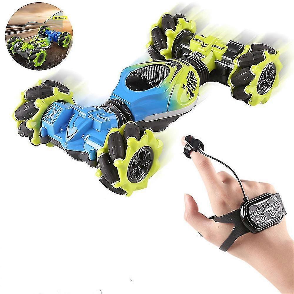 Gesture Sensing Twist Car Télécommande Rc Car Drift Stunt avec musique Voiture Légère Pour Enfants Anniversaire Jouet Cadeau