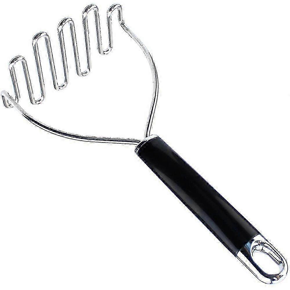 Potato Masher, Stainless Steel Wire Tamper, Hand Tamper With Peeler, Perfect For Mashed Potatoes, Egg Salad And Banana Bread