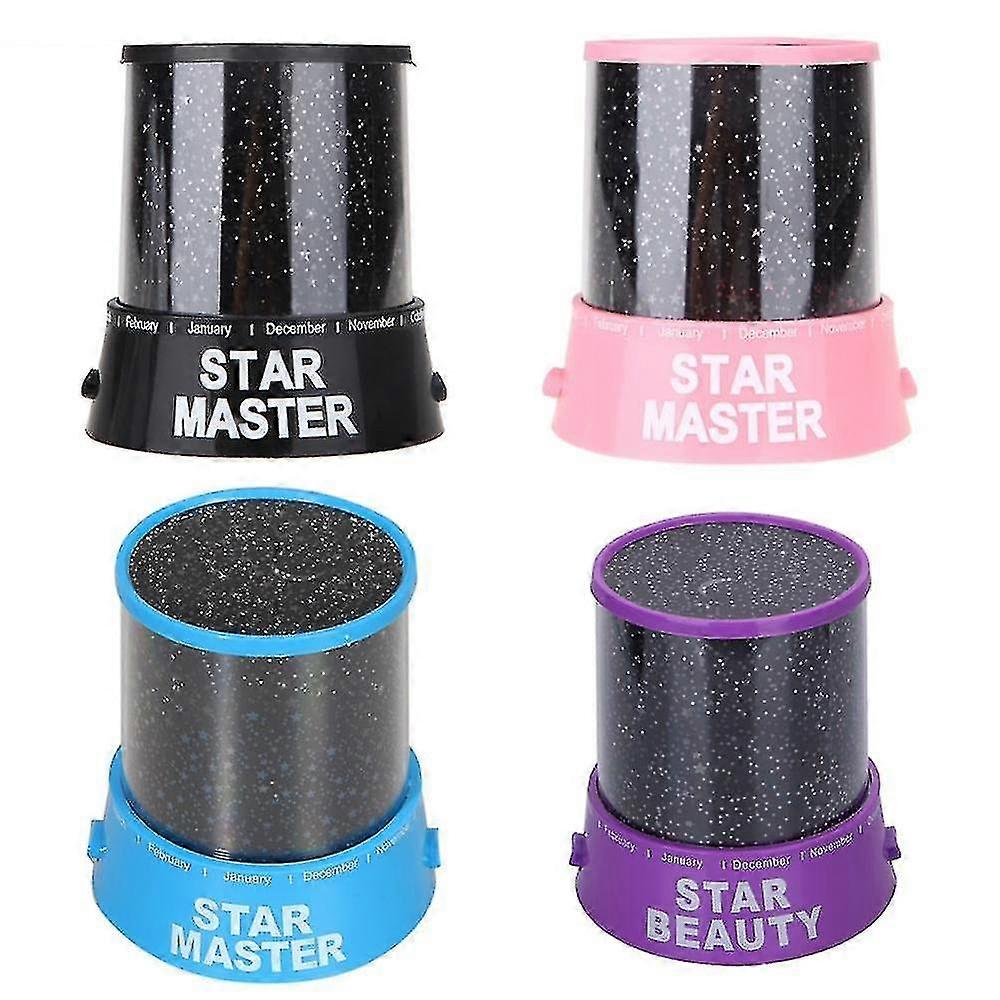 מקרן שמיים כוכב ירח גלקסי אור לילה לחדר שינה, מנורת לד