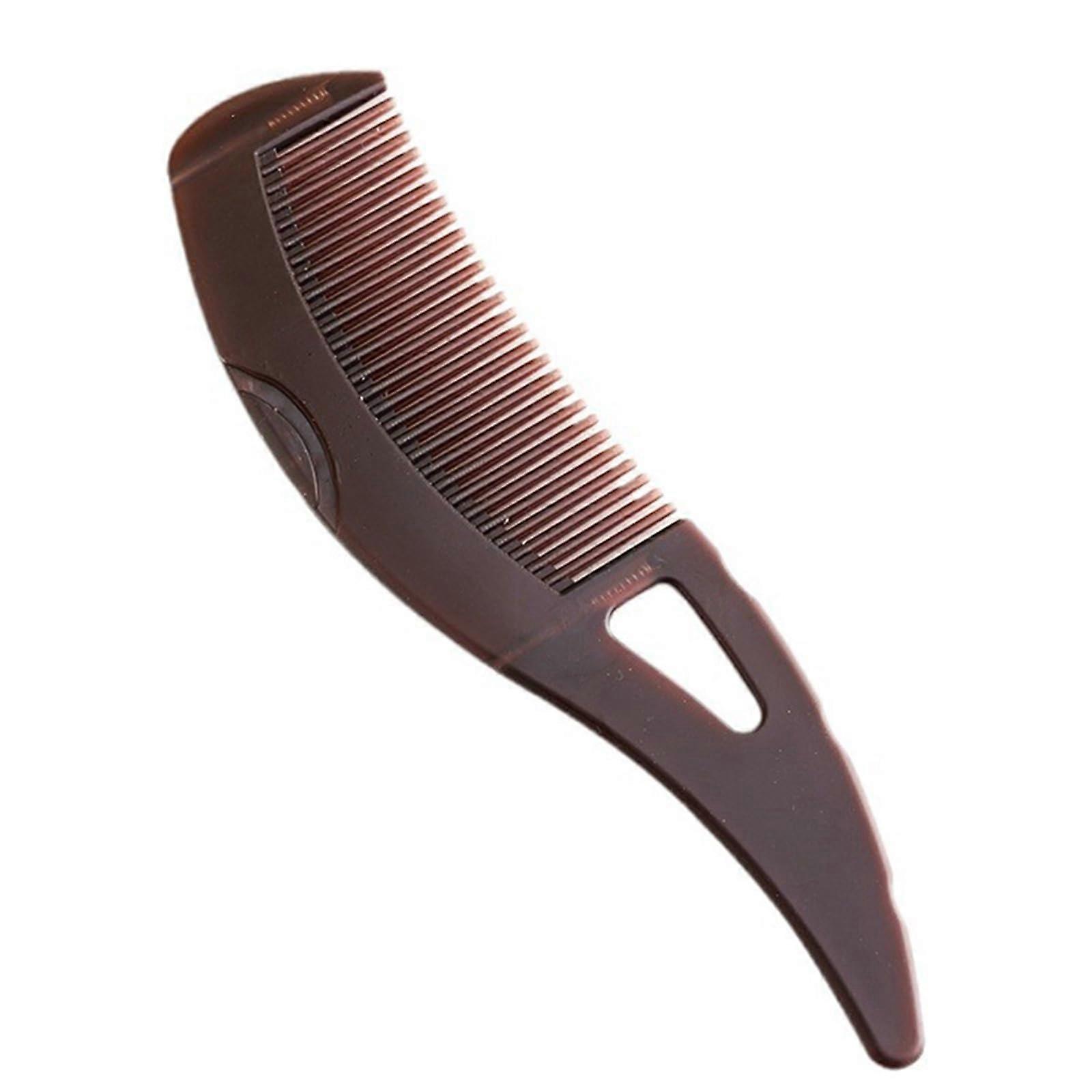 Dandruff Comb for Scalp Care, Hollow Tooth Head Lice Comb, Relaxing Scalp Dirt Remover, Durable Plastic Design