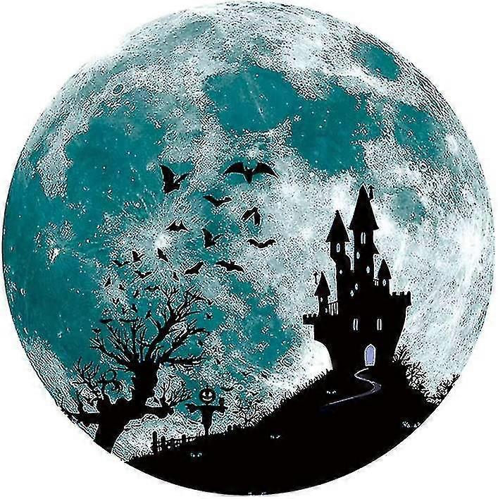 Indoor Halloween Decorations for Party, Room Ornaments, House Hanging Accents, Garden Halloween D��cor - 1 Piece Blue