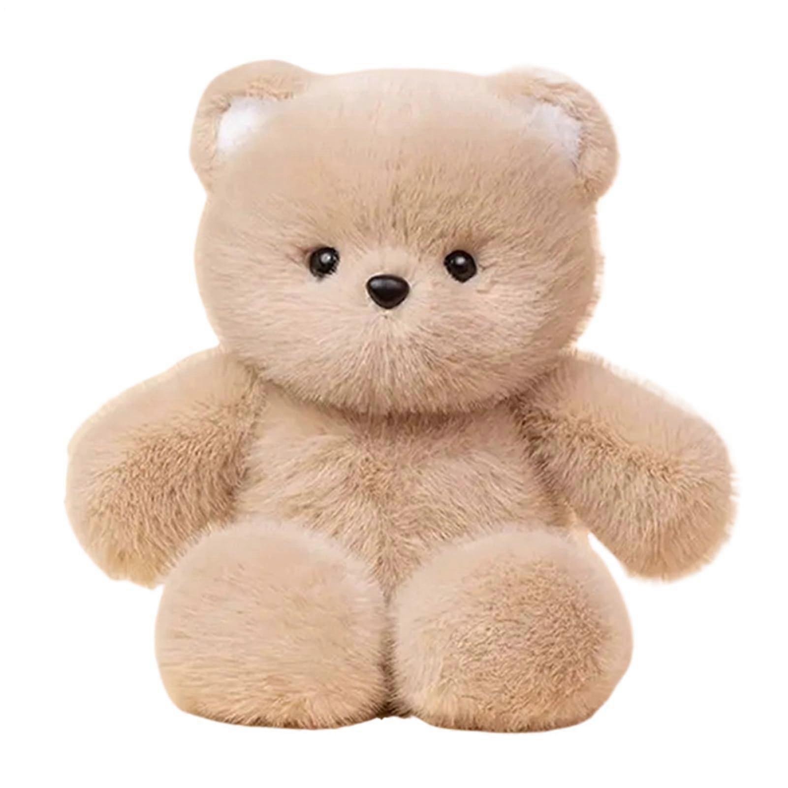 Soft plush toy, bear and cat cuddly snuggle doll for adults, children