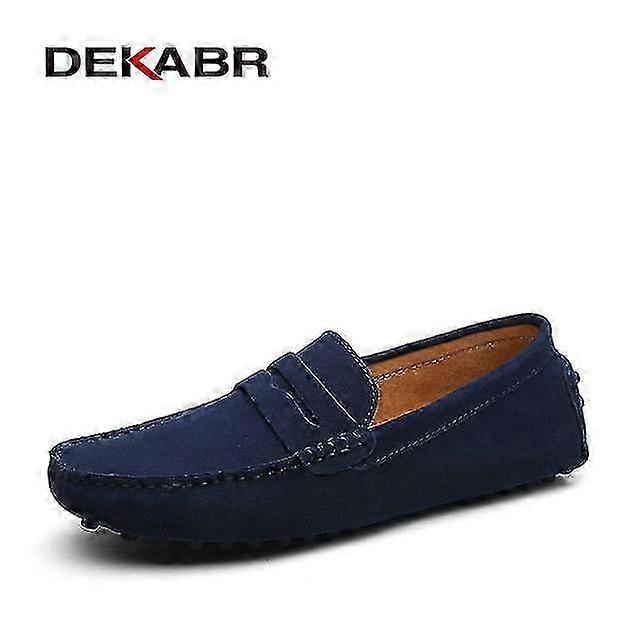 Μάρκα: Άνοιξη Καλοκαίρι Hot Sell Μοκασίνια Άνδρες Loafers Υψηλής ποιότητας γνήσια δερμάτινα παπούτσια Άνδρες Flats Ελαφριά παπούτσια οδήγησης Γυναίκες