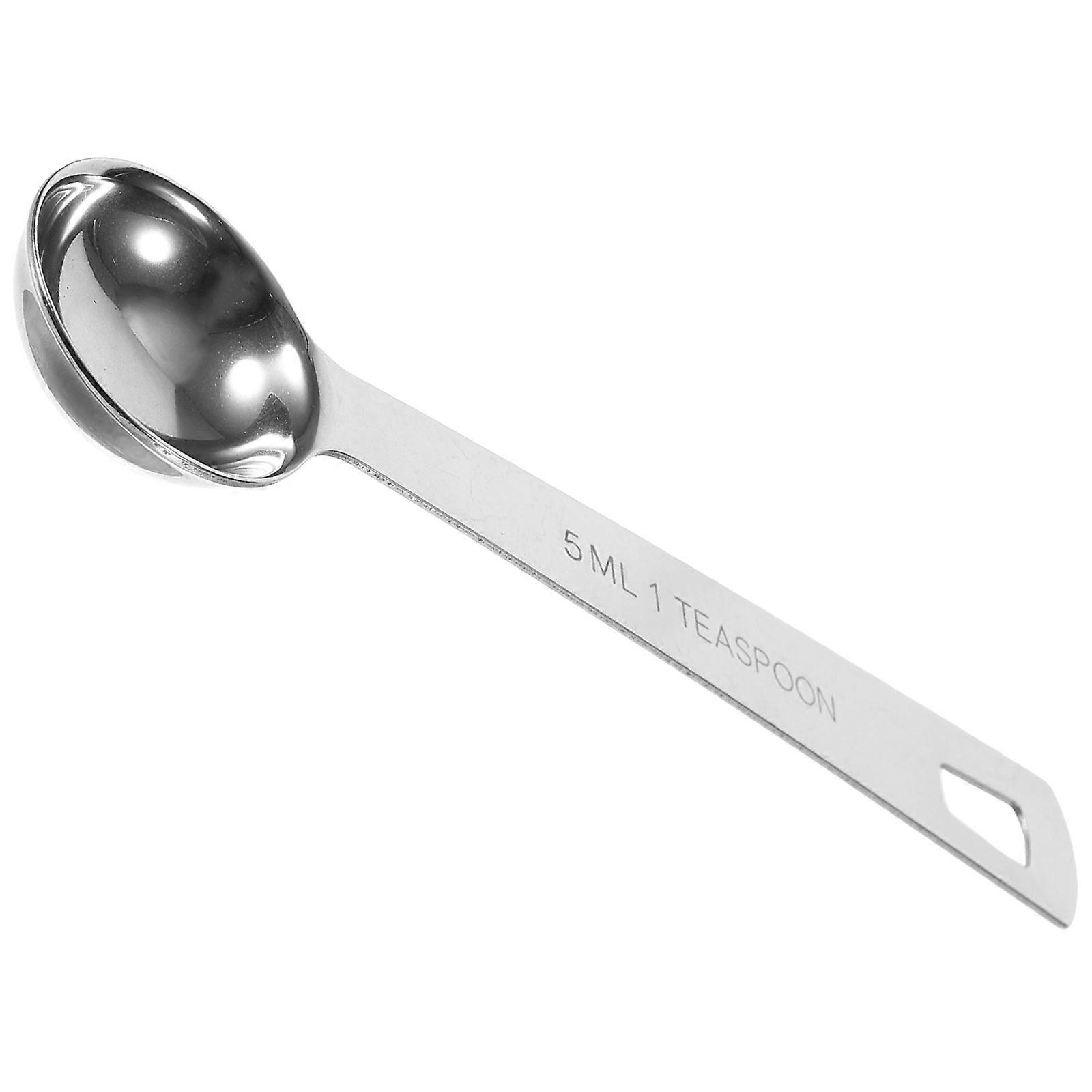 Tablespoon Measuring Spoon Stainless Steel Measuring Spoons Multipurpose Silver for Home Use 1Pack