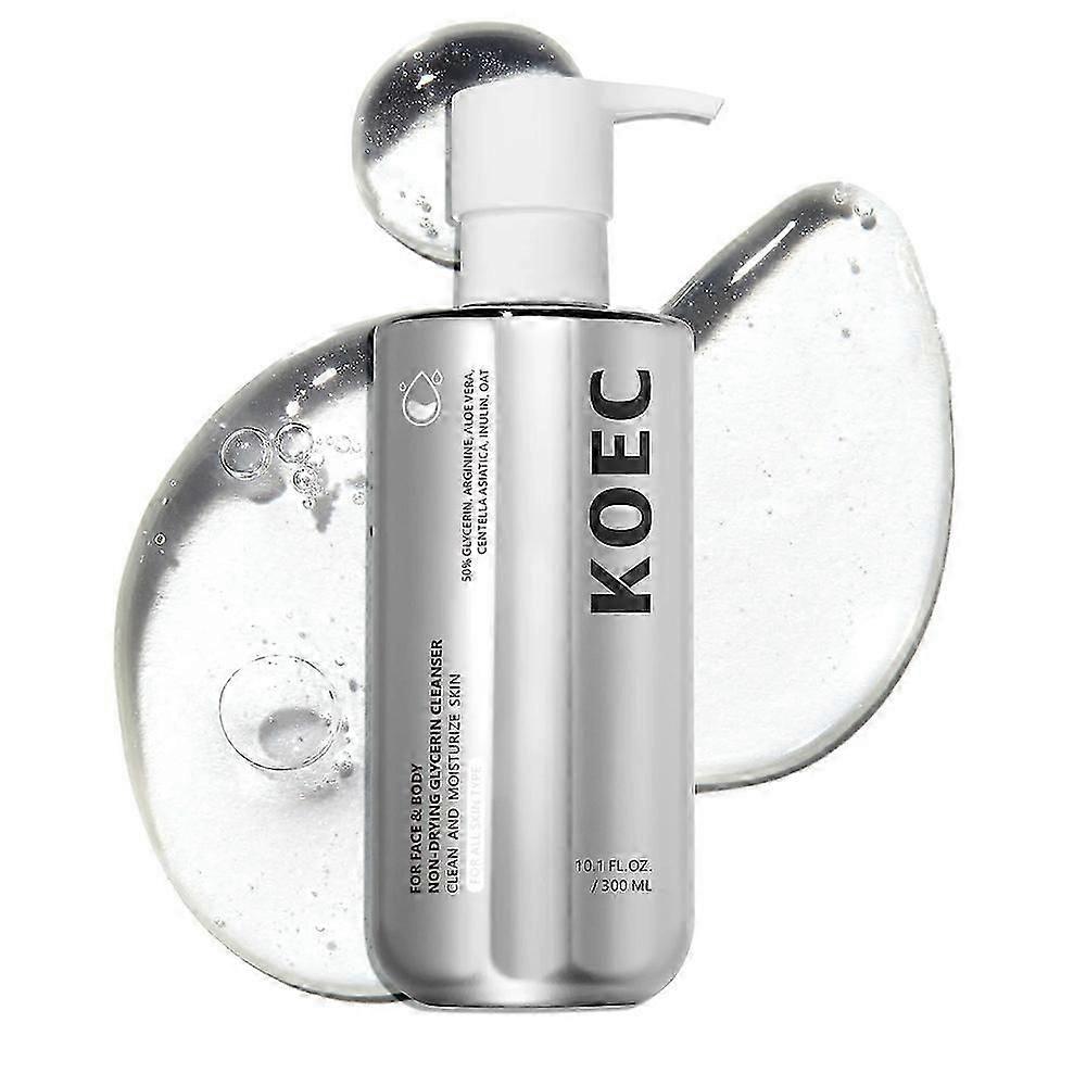 グリセリンジェルクレンザー、保湿、清潔で保湿的な肌、乾燥しない、ディープクレンジングムースクレンザー、フェイス&ボディ用