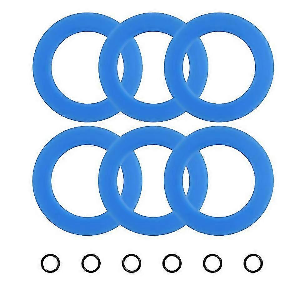 For 6 Pack Toilet Flush Valve Seal Blue