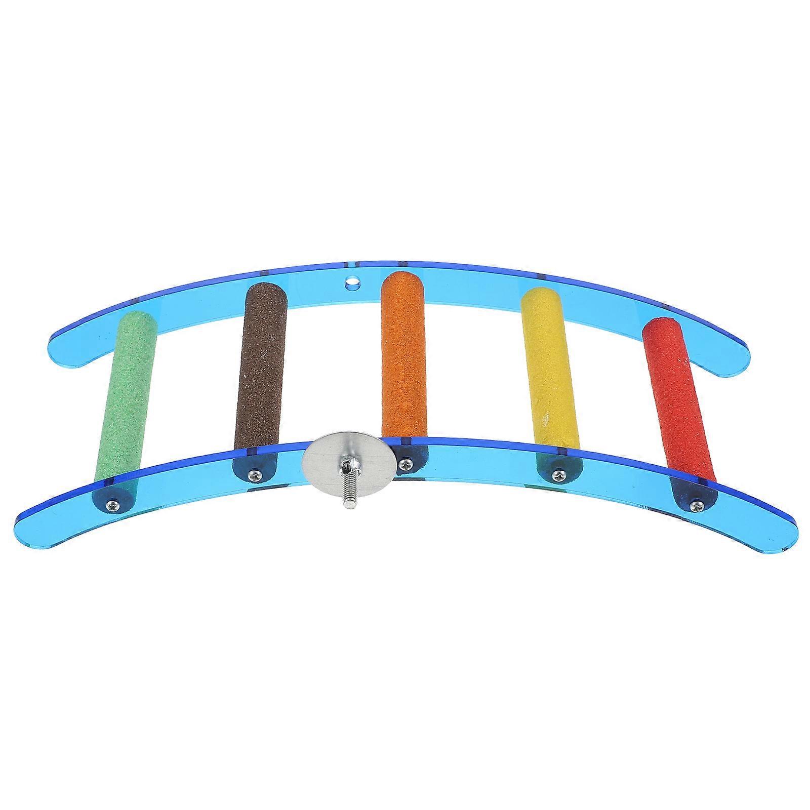 Parrot Ladder Stand Toy in Assorted Colors for Birds Use Promoting
