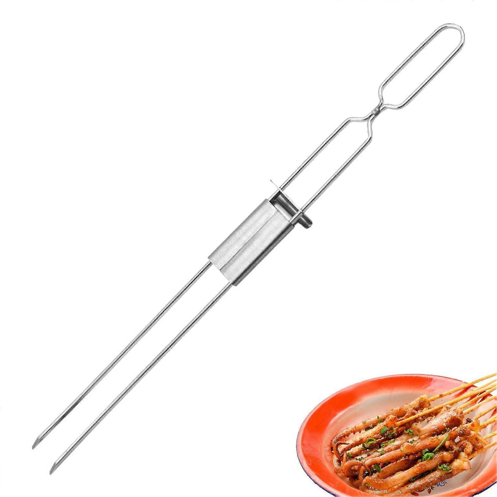 Barbecue Fork, Safe, Durable Roasting Sticks Made of Stainless Steel