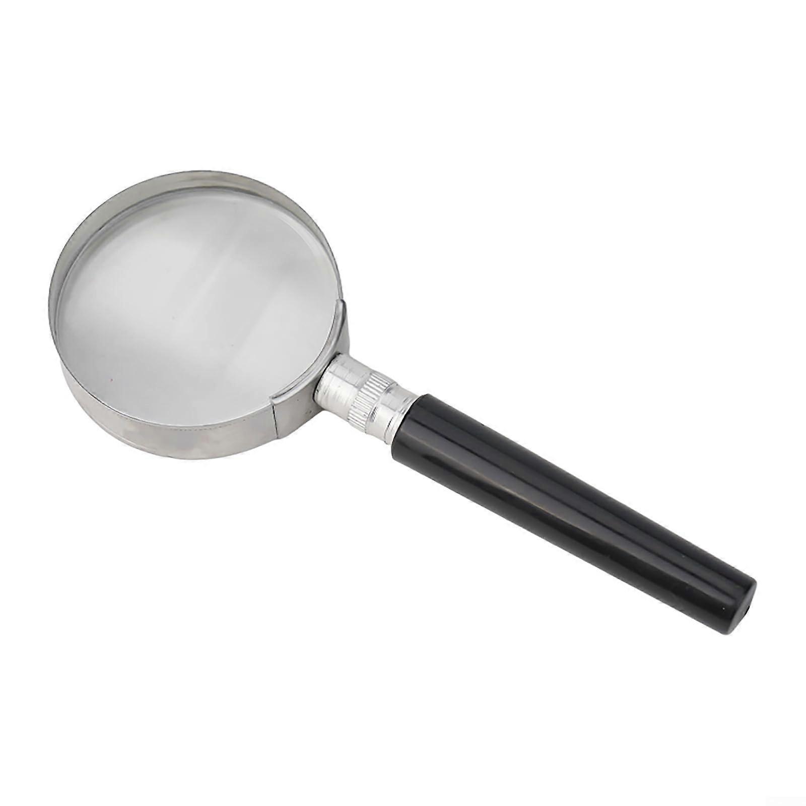 50mm Magnifying Glass Handheld Reading Magnifier For Reading And Close Inspection For Adults And Children