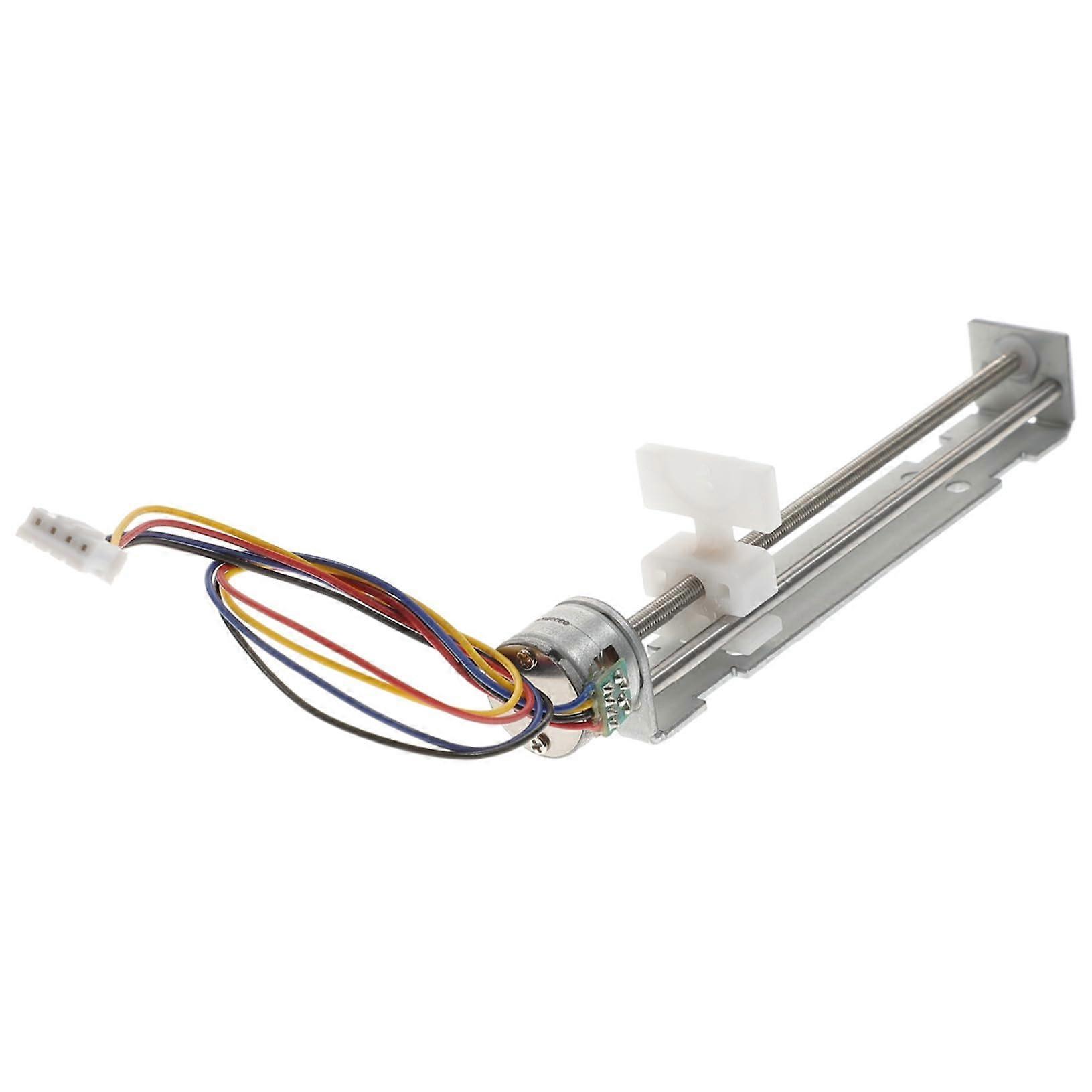 Linear Stage Actuator with Stepper Motor, Stepper Motor for DIY Laser Engraving Machines, Motorised Stepper Motor with Sturdy Design, Easy to Install