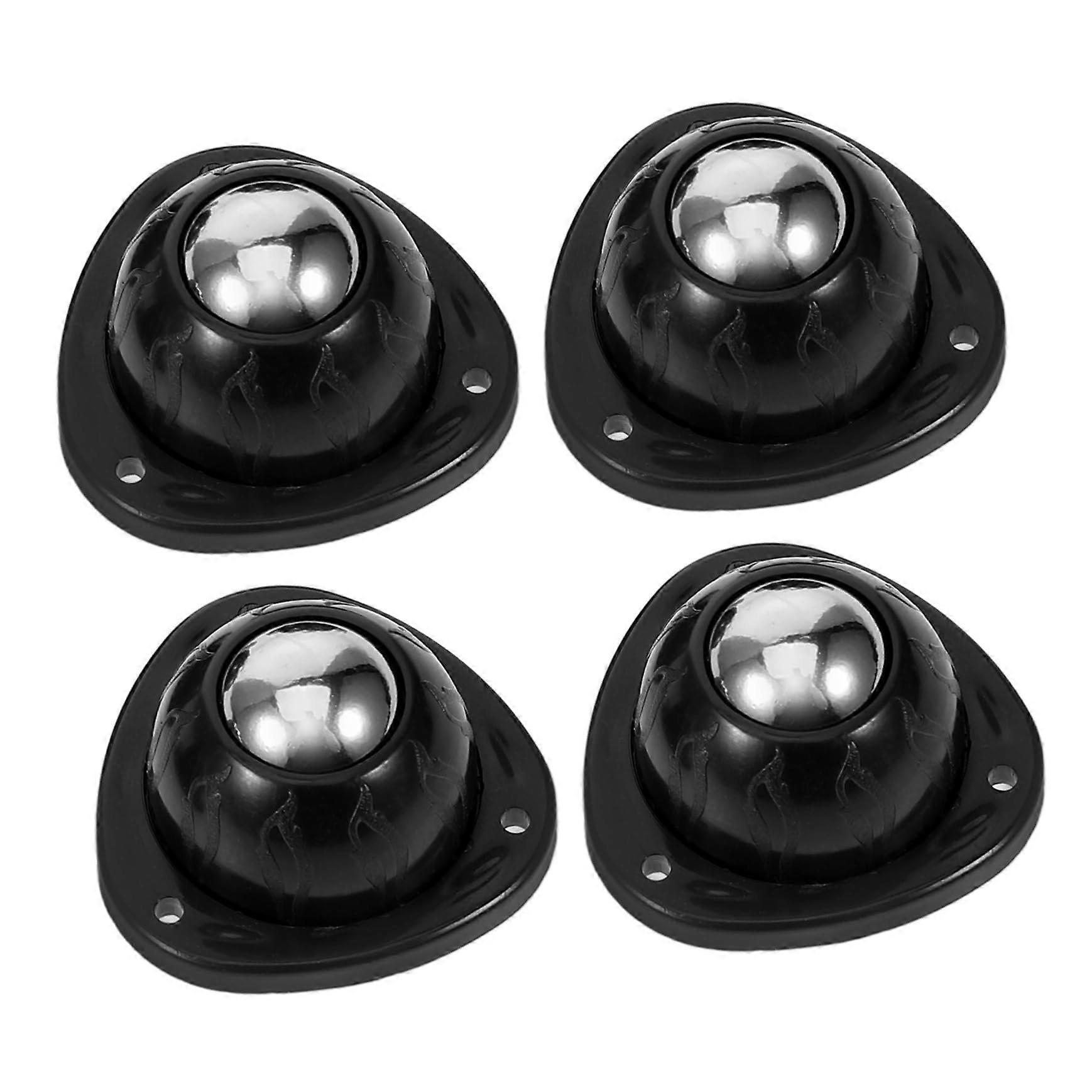 4 Pieces SelfAdhesive Furniture Casters Swivel Wheels for Storage Boxes and Furniture, Quiet and LoadBearing for Versatile Applications