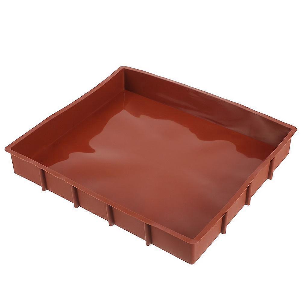 Coffee Silicone Baking Pan for Cake Perfect Home Baking Tool with Conduction 7.87x3.94x2.17 Inches