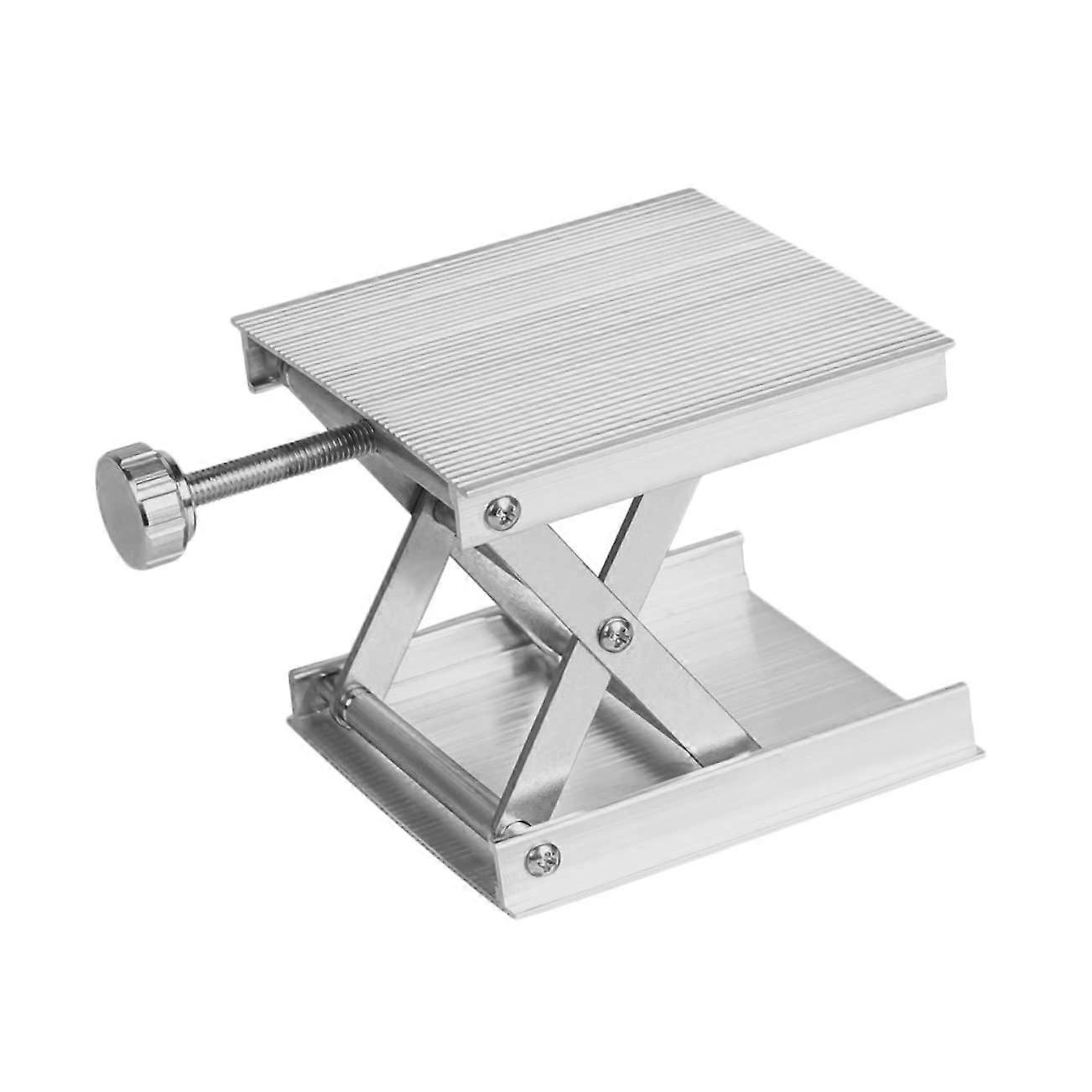 Metal Lift Stand, HeightAdjustable Lifting Bar, Silver