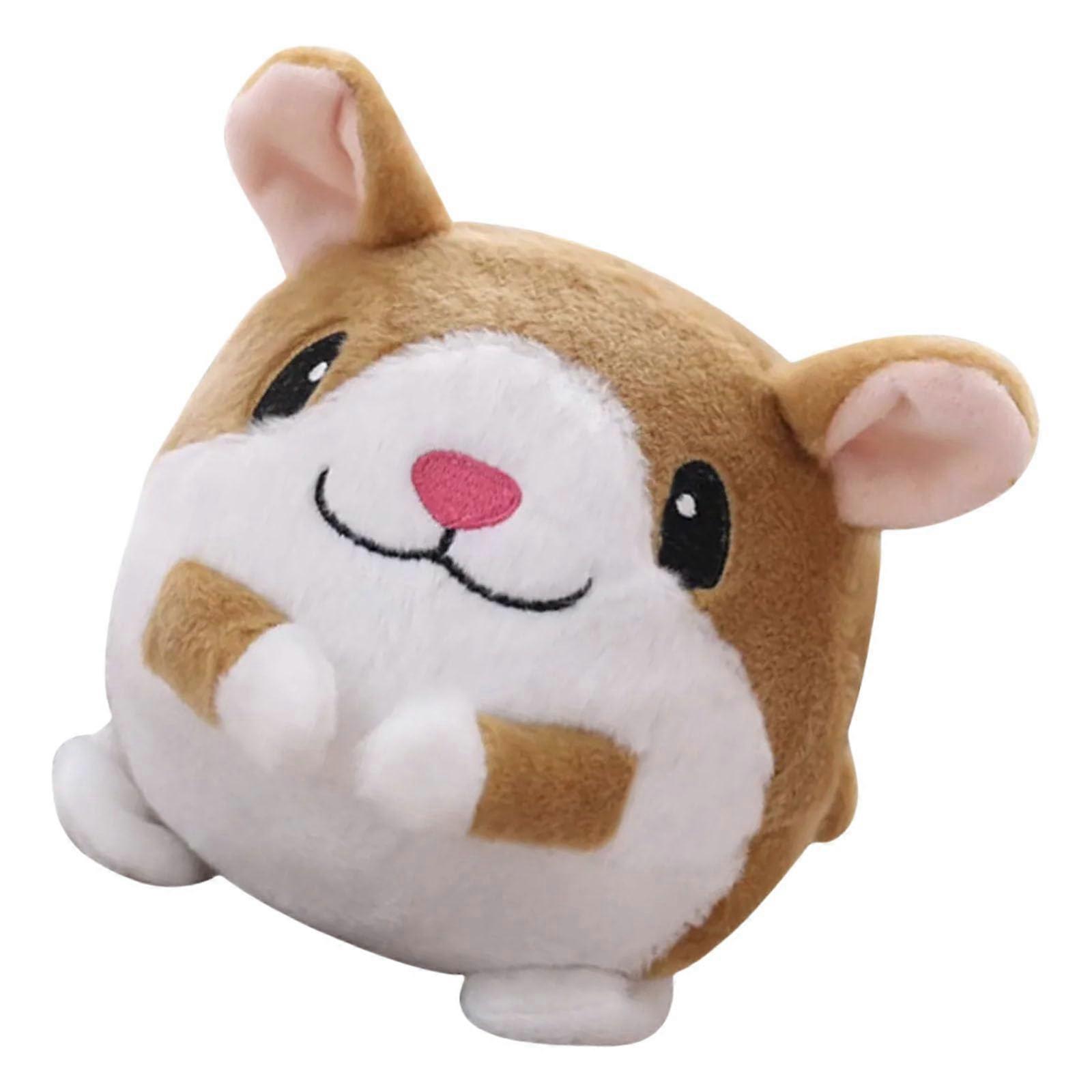 Interactive pig toy, vibrating plush, for dogs with sound and shake, rechargeable toy hamster pig upgraded version.