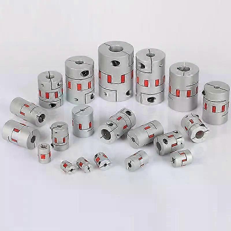 D20L25 5x8mm 3mm 4mm 5mm 6mm 635mm 7mm 10mm Plum Coupling spider εύκαμπτος ζεύκτης κινητήρα αλουμινίου εύκαμπτος σύνδεσμος σιαγόνων