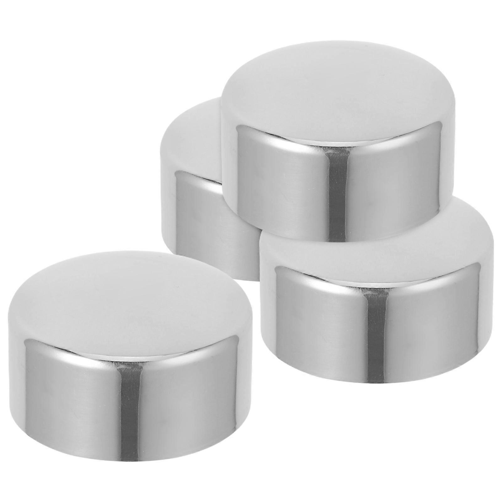 4pcs Hand Rail End Covers Handrail Fittings Screw Plugs Ladder End Caps Locking Hole Plug