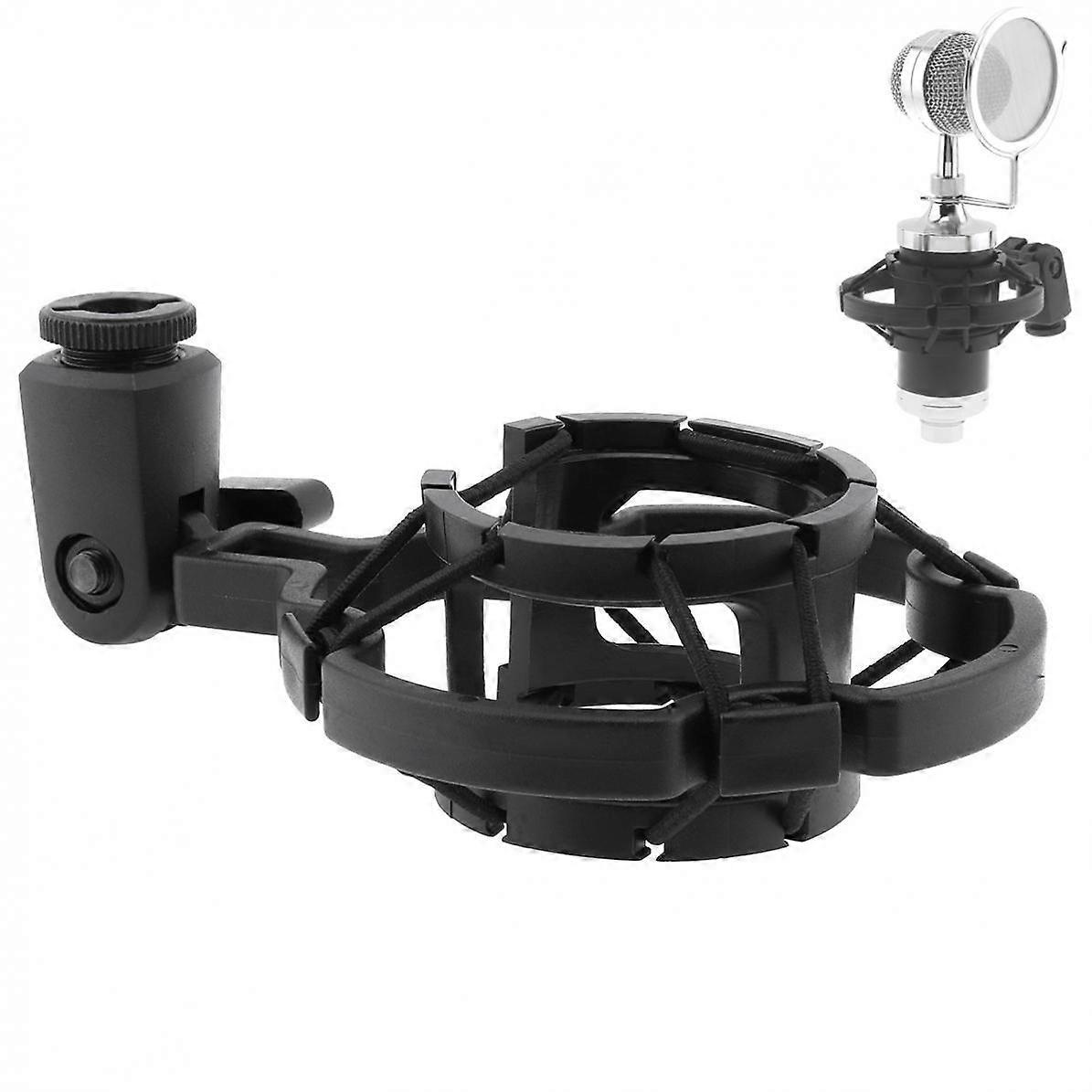 Plastic Recording Studio Clip Spider Microphone Stand Shock Mount with Transfer for Computer Mic
