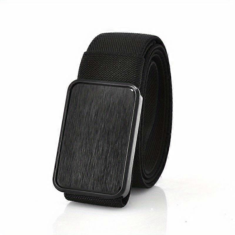 1pc New Style Military Outdoor Tactical Magnetic Buckle Belt, Lightweight Nylon Belt for Men