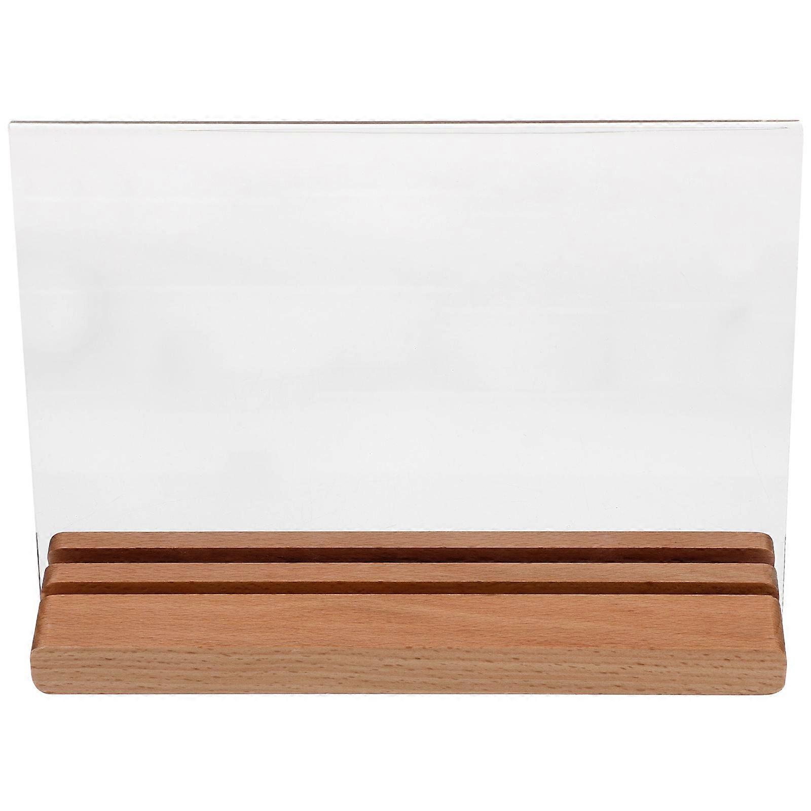 Transparent Acrylic Display Board for Decor Creative Design and Beautiful Practical Stand 70 characters