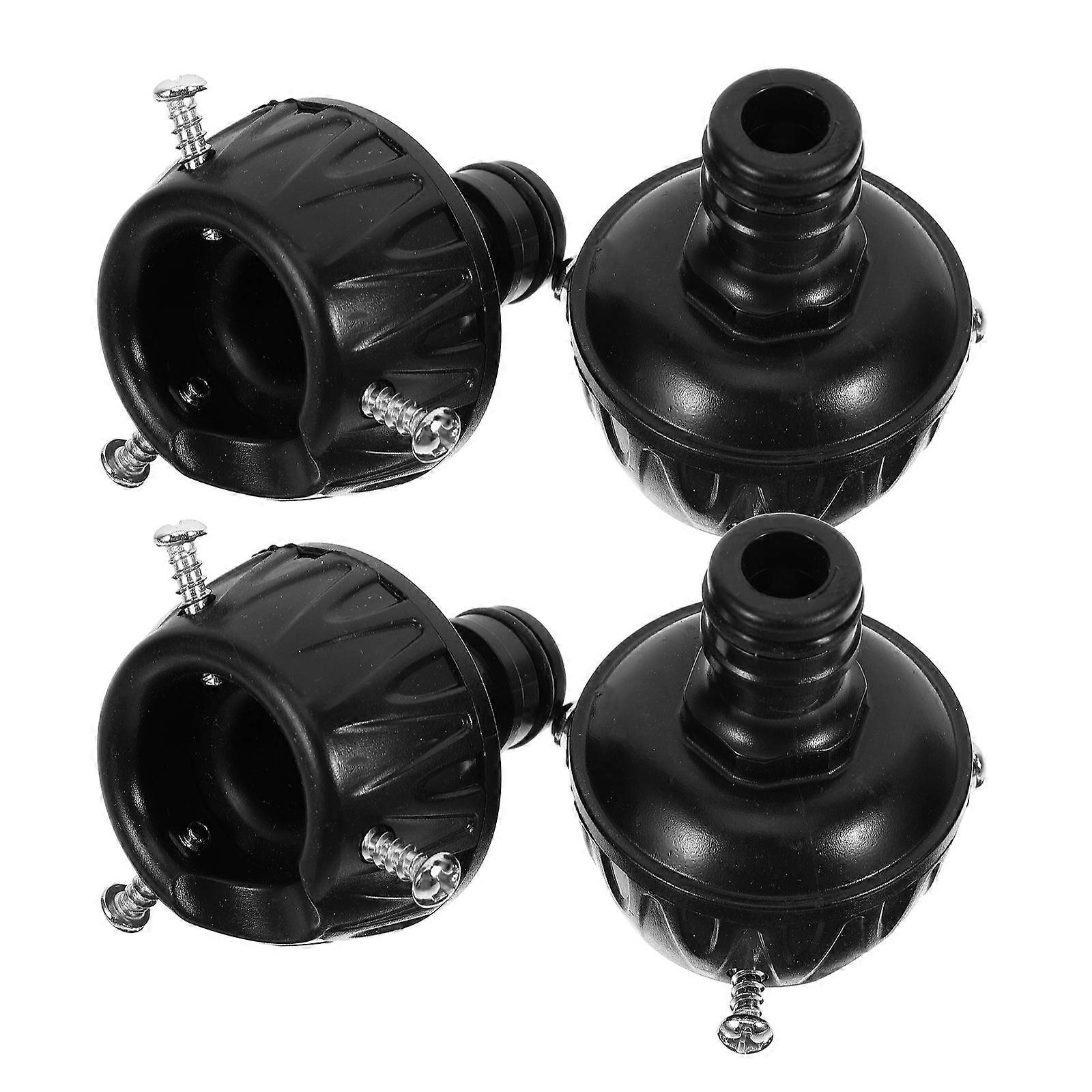 Flexible Hose Attachment for Kitchen and Garden with Rubber Material Black Color 360Degree Rotation
