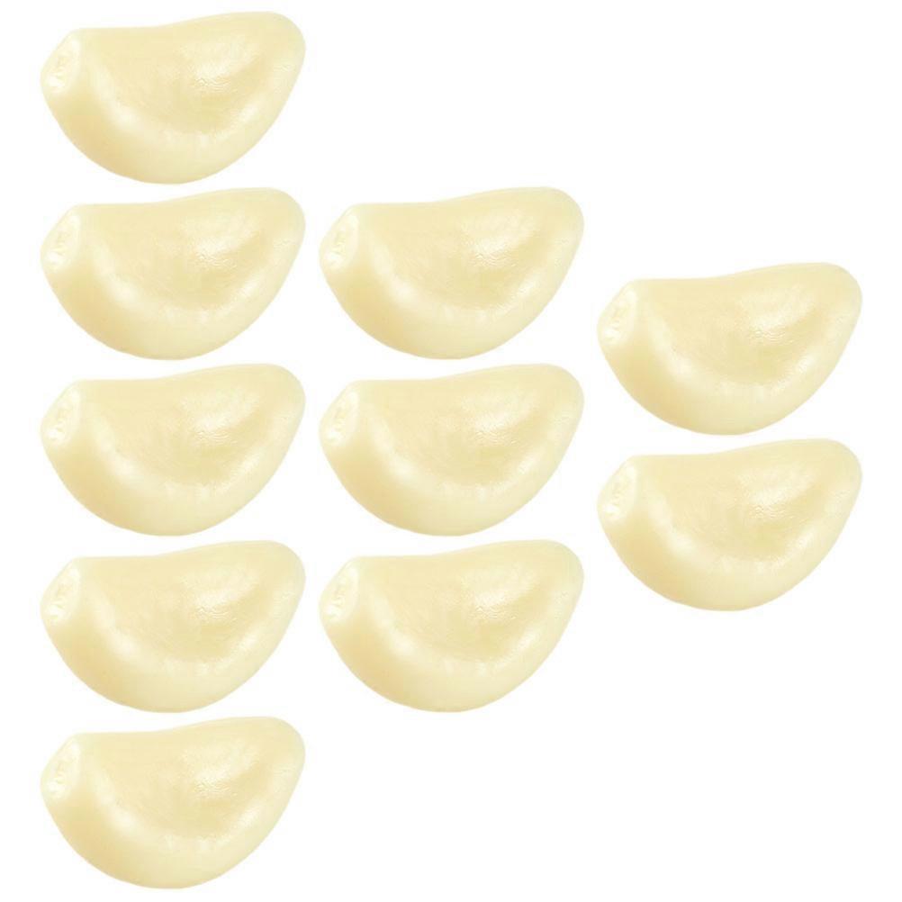 Garlic Flakes Model Photo Prop Realistic Simulation for Food Photography 10Pack