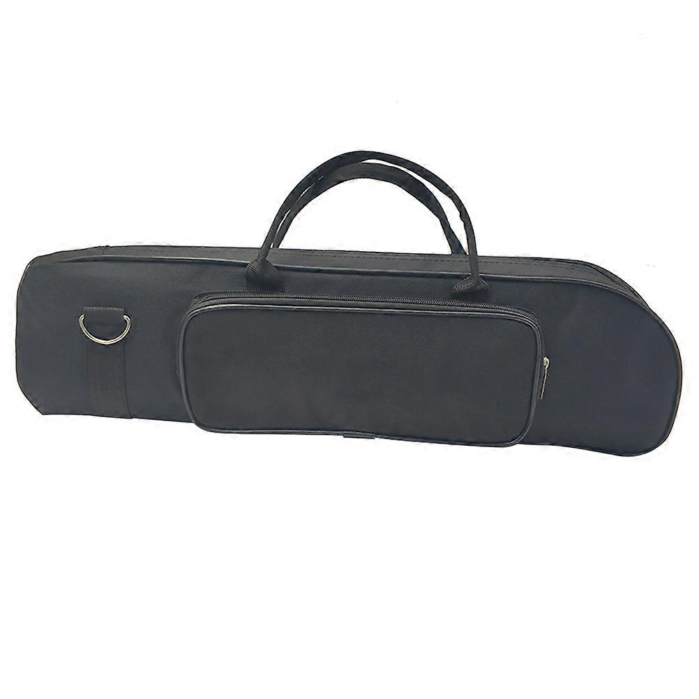 Water Resistant Oxford Cloth Backpack with Shoulder Strap and Gripped Handle for Lightweight Padded Protection of Trumpet