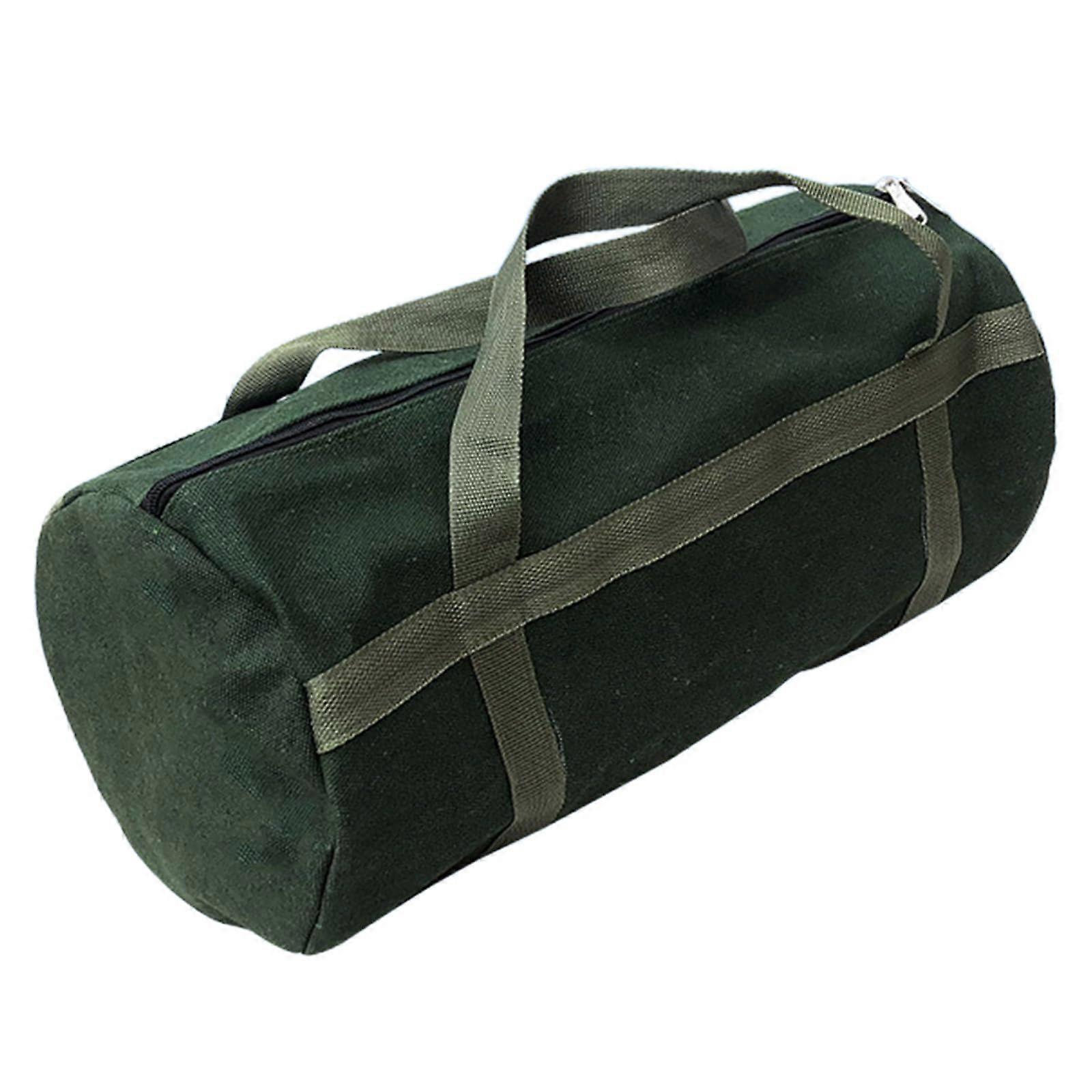 Durable Canvas Tool Bag for Electricians, Large Capacity, Efficient Storage and Organization, Heavy-Duty Design