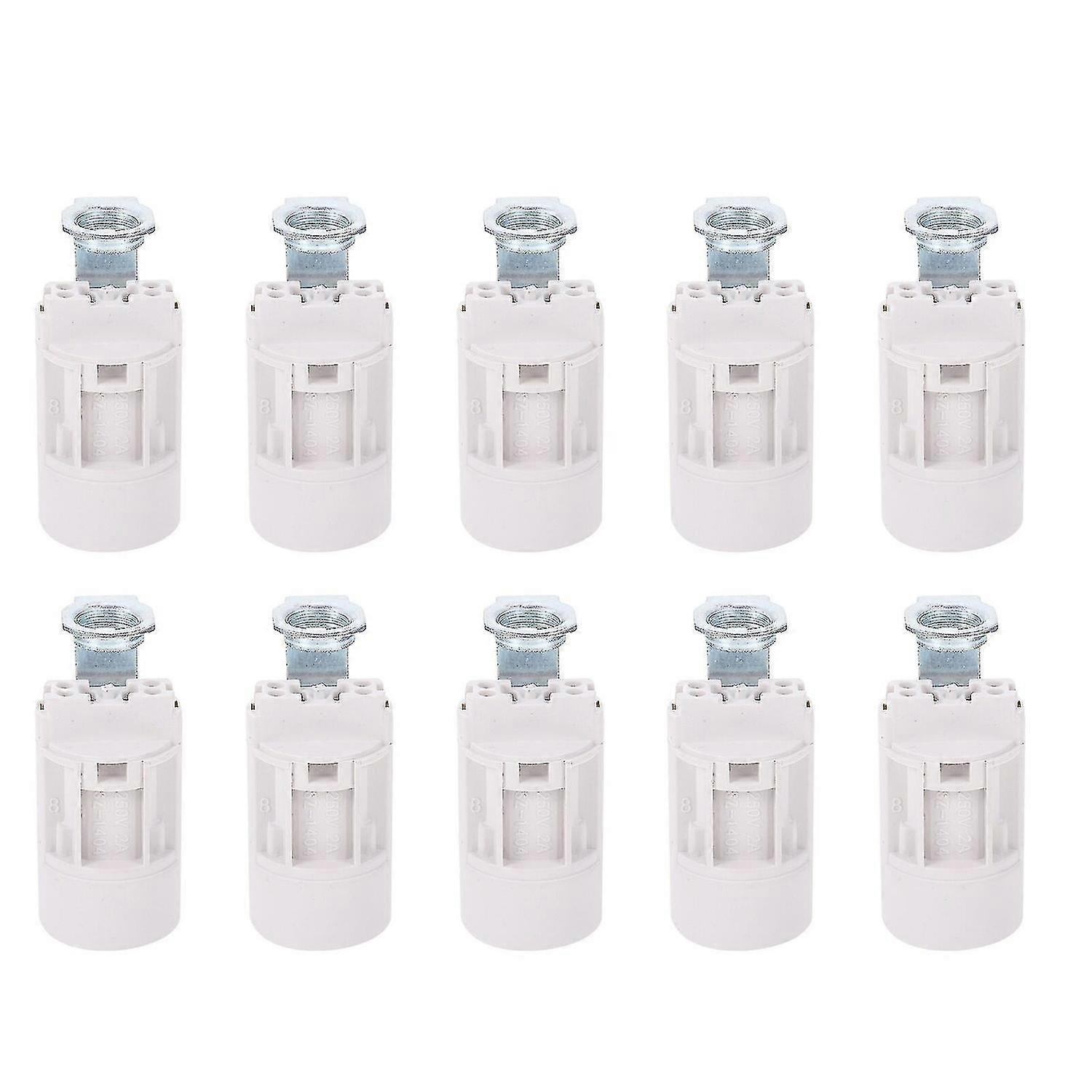10pcs E14 Bracket Lamp Holder for LED Candle Light Base Crystal Lampholder