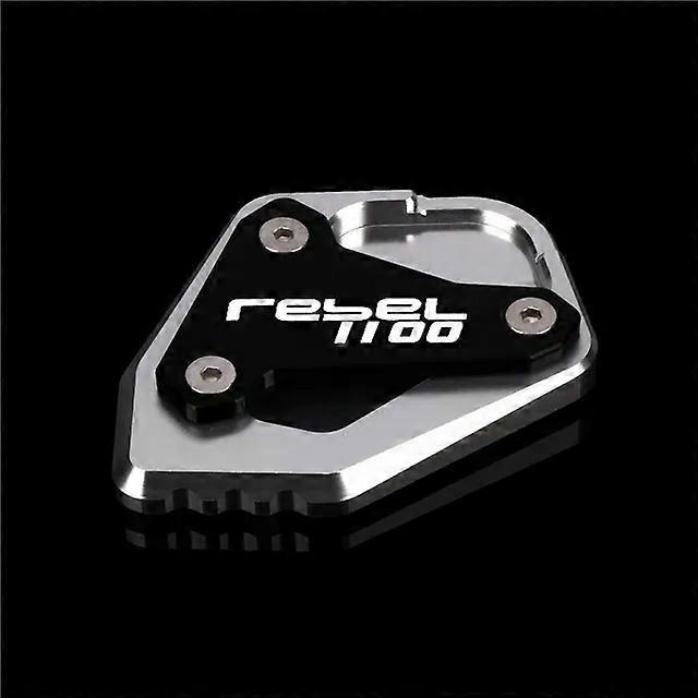 Motorcycle CNC Kickstand Foot Side Stand Extension Pad Support Enlarge Plate Fit For HONDA REBEL CMX1100 CM1100 CMX 1100 20202022
