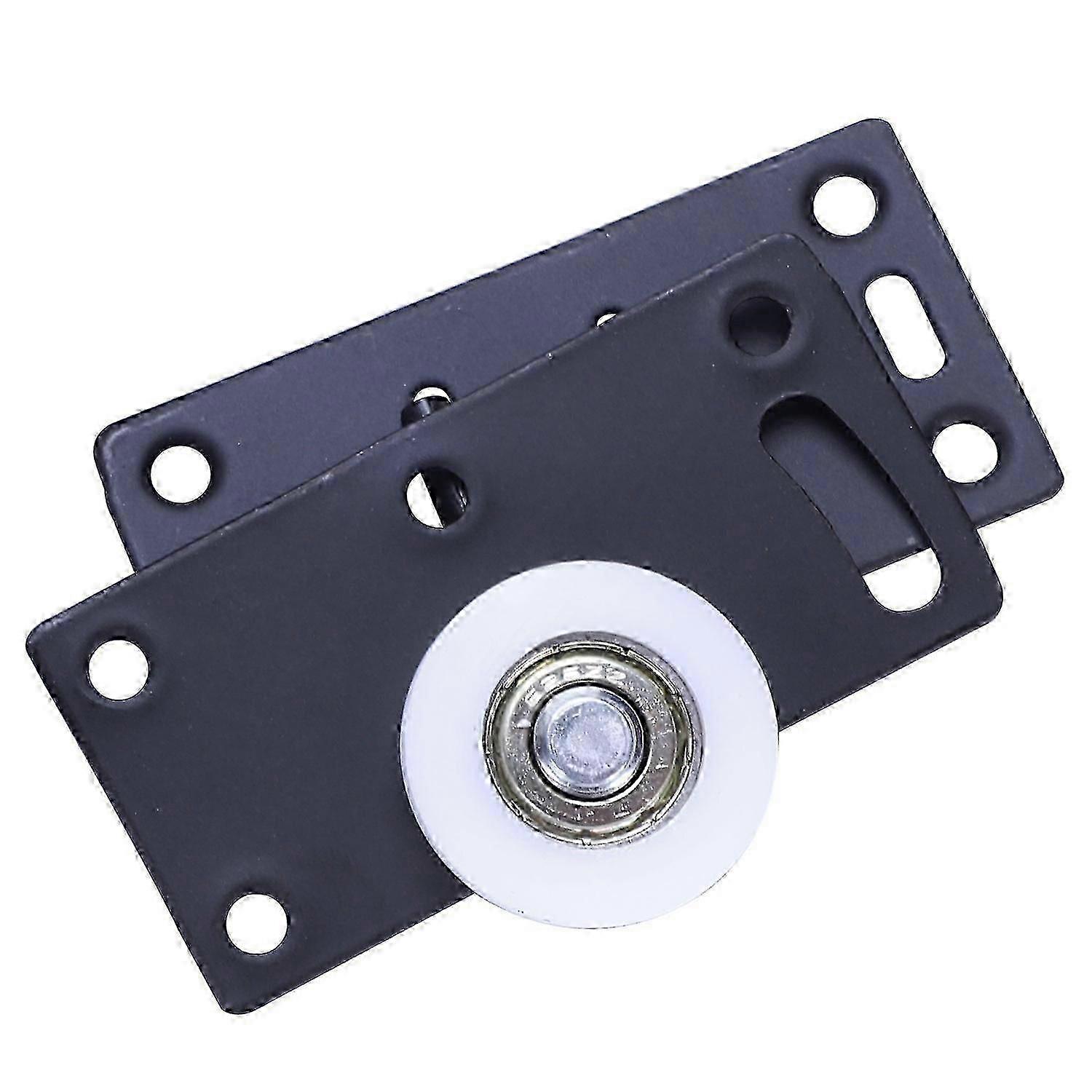 4Sets Sliding Door Wheels Rollers Pulleys Runners for Cupboard Wardrobe Cabinet Smoothly & Mute Nyl
