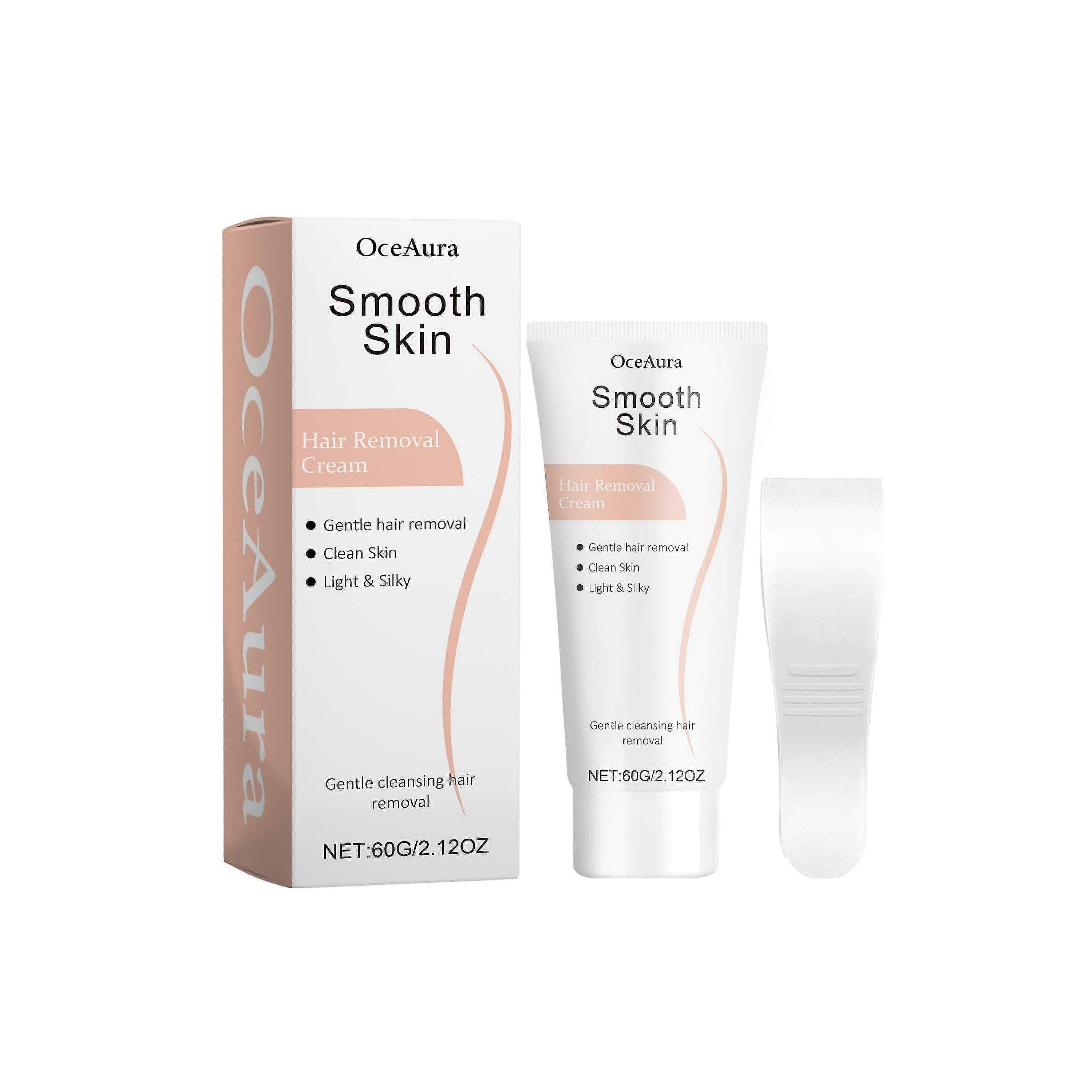 Hellävarainen koko kehon karvanpoistovoide naisille - nopea, kosteuttava ja sileä iho