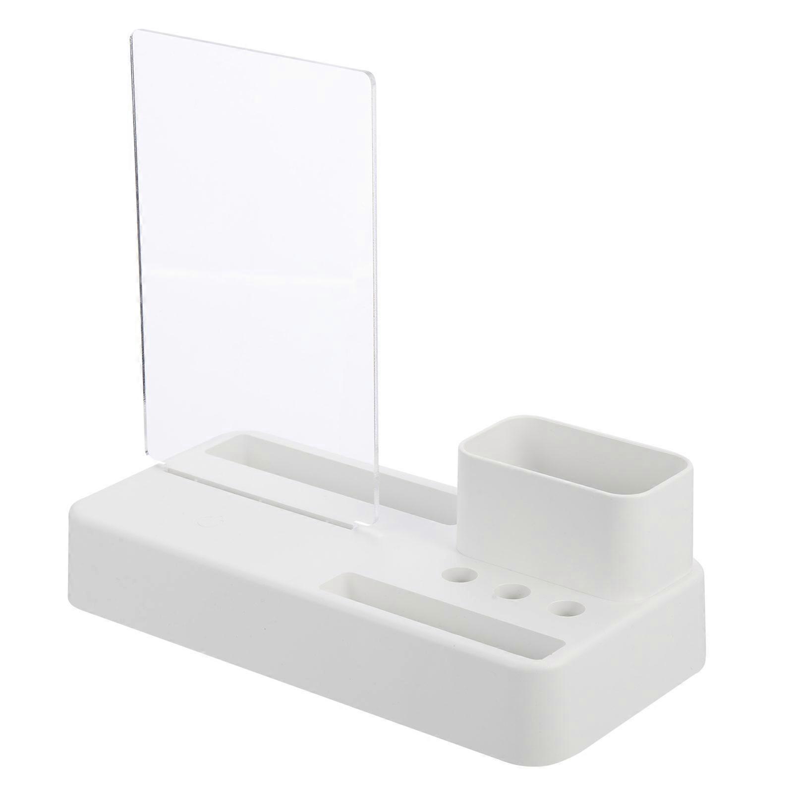 Acrylic Memo Board Desktop Whiteboard with Stand for Home Office