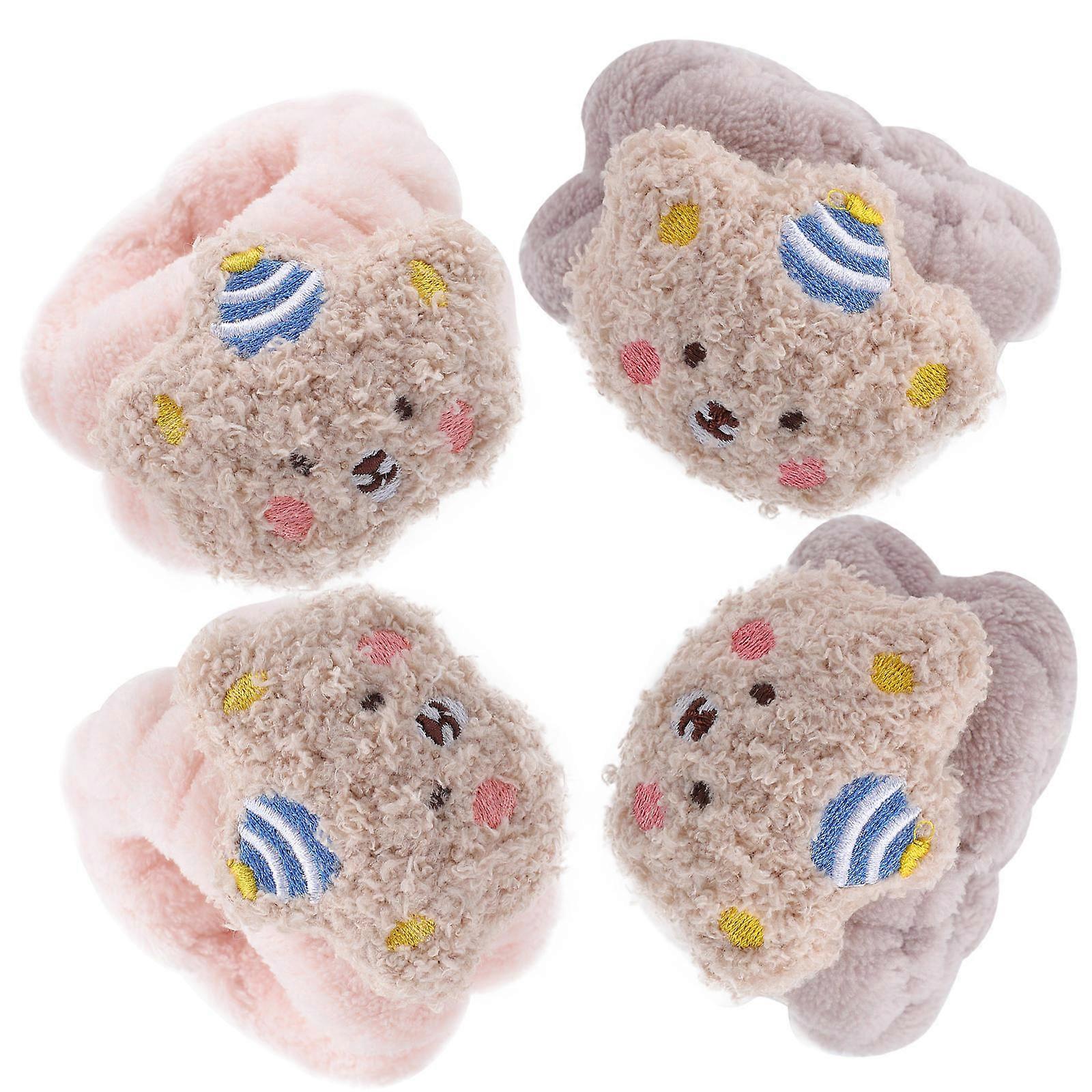 Anti-Splash Wristbands for Washing Face Circular for Bathing Assorted Color to Keep Arms Dry 4Pcs