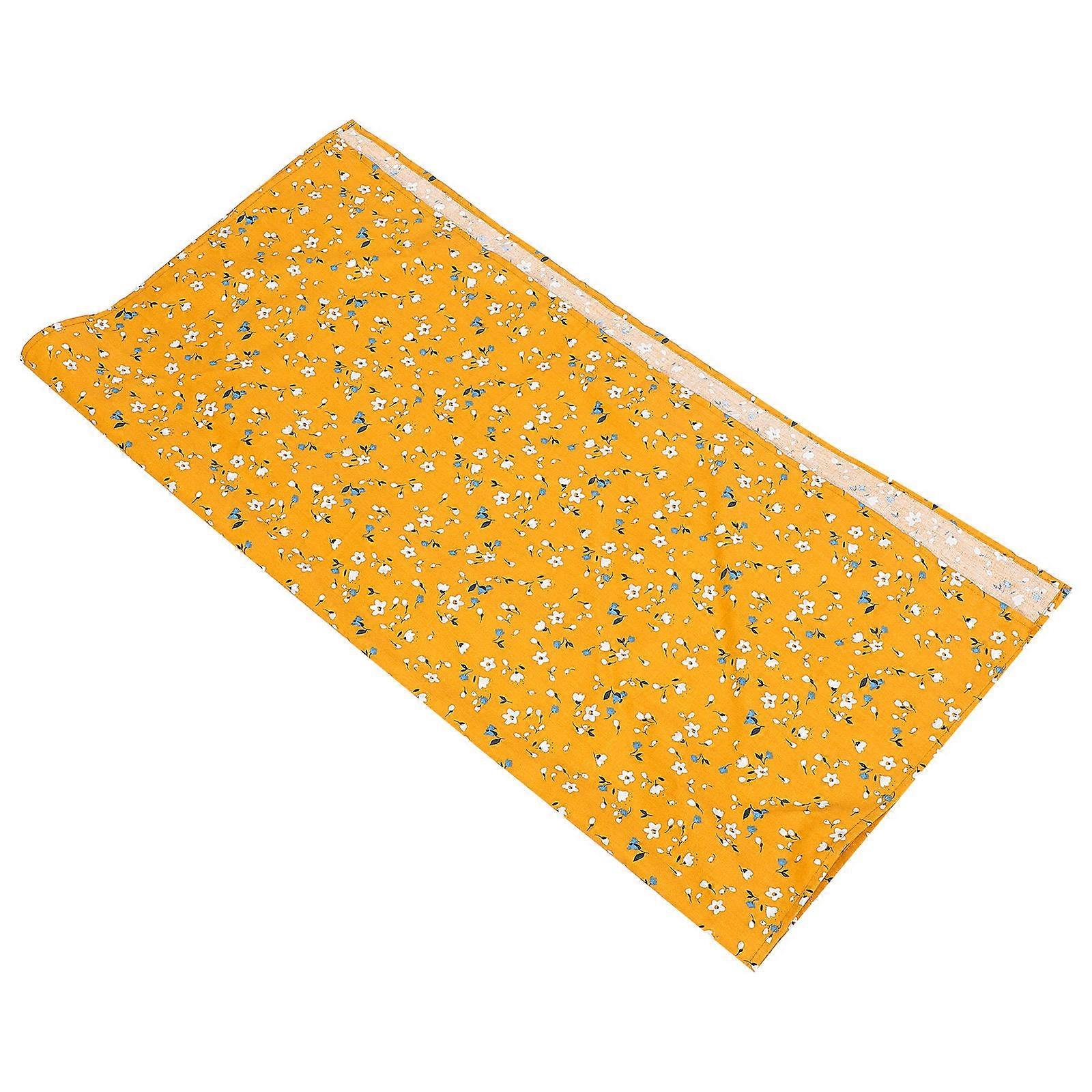 Yellow Japanese Style Bento Wrapping Cloth For Picnics 70X70cm Wrapping 1Pcs