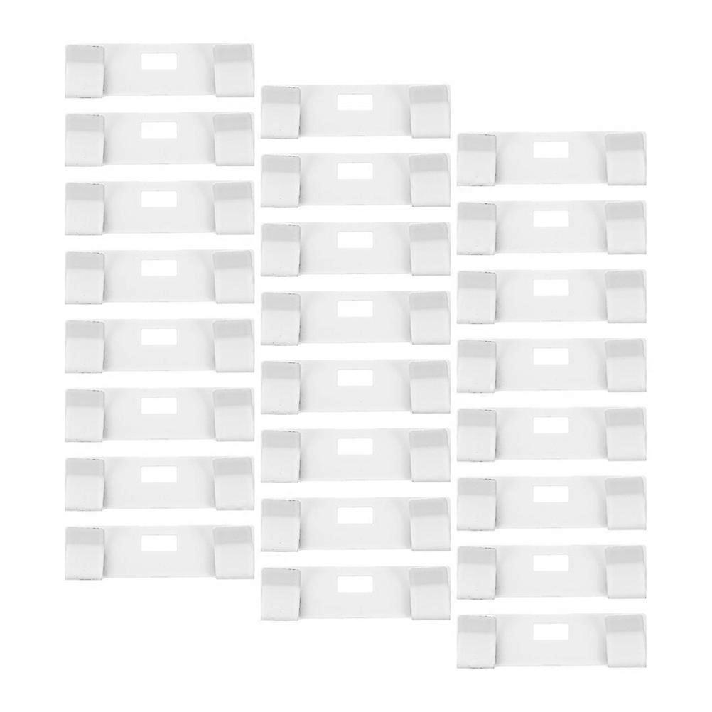 Vertical Blind Repair Tabs Metal White for Blind Use and Wear Resistant 36 Pieces