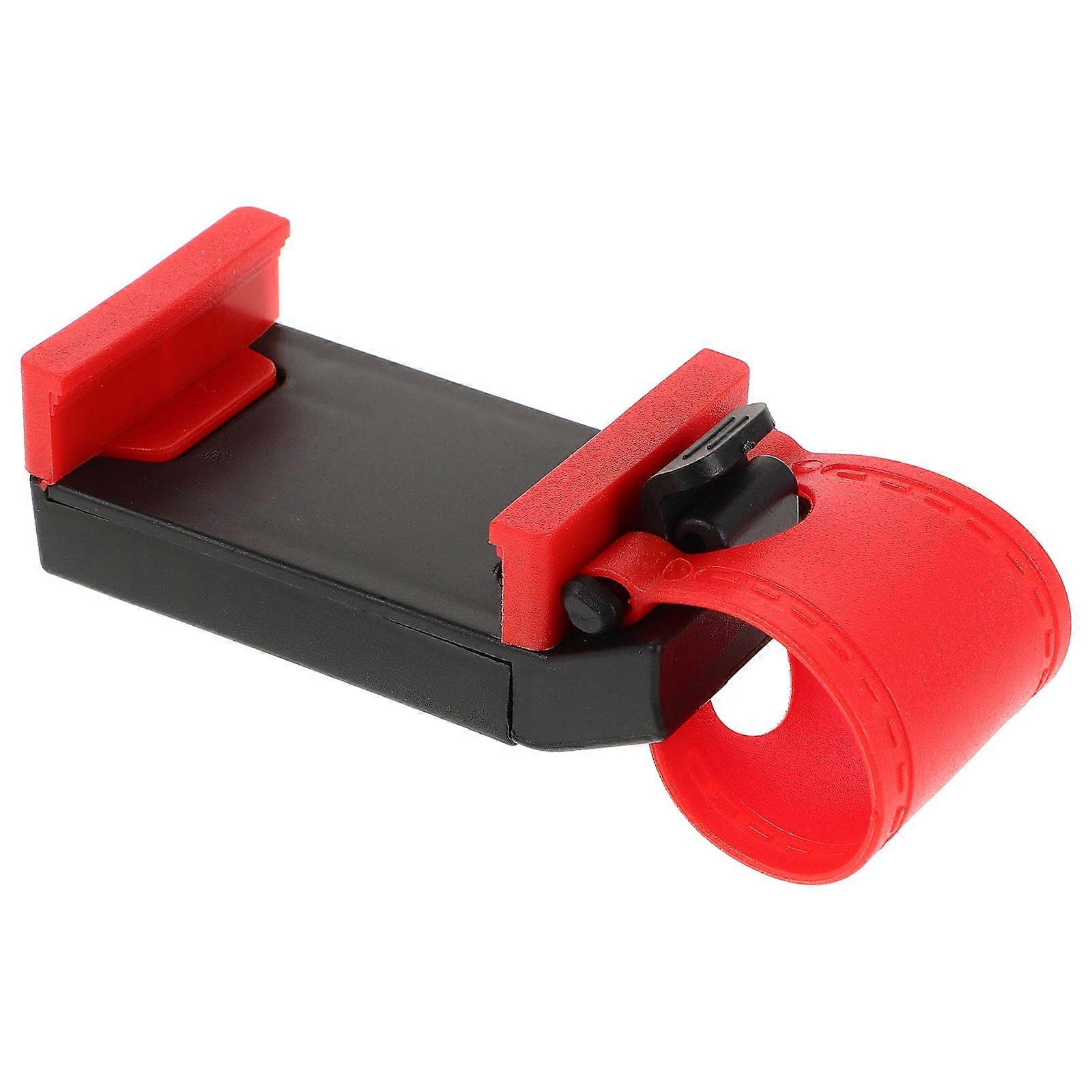 Car Phone Holder Mount for Steering Wheel Rotation Compatible with Various Car Models Enhanced Safety for Smartphone Navigation