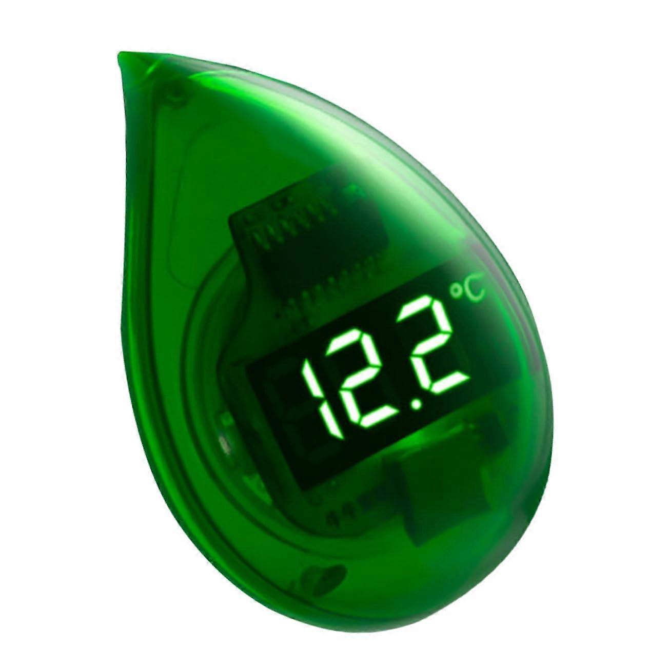 Digital Thermometer for Aquariums – Compact Temperature Gauge for Fish and Turtles, Accurate and Easy Installation for Home Use