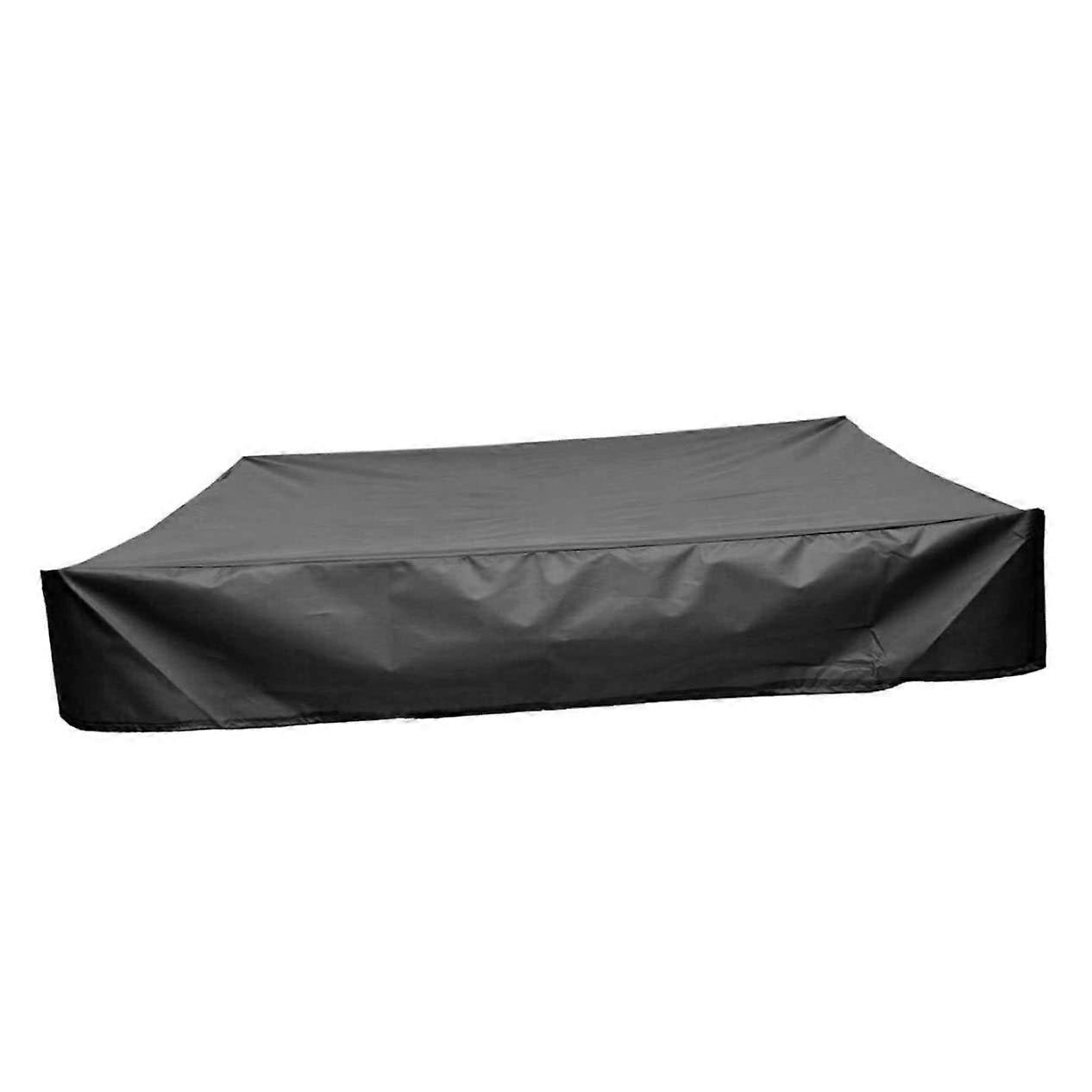 Waterproof sandbox cover Oxford protective cover for garden, durable and with drawstring for secure hold.