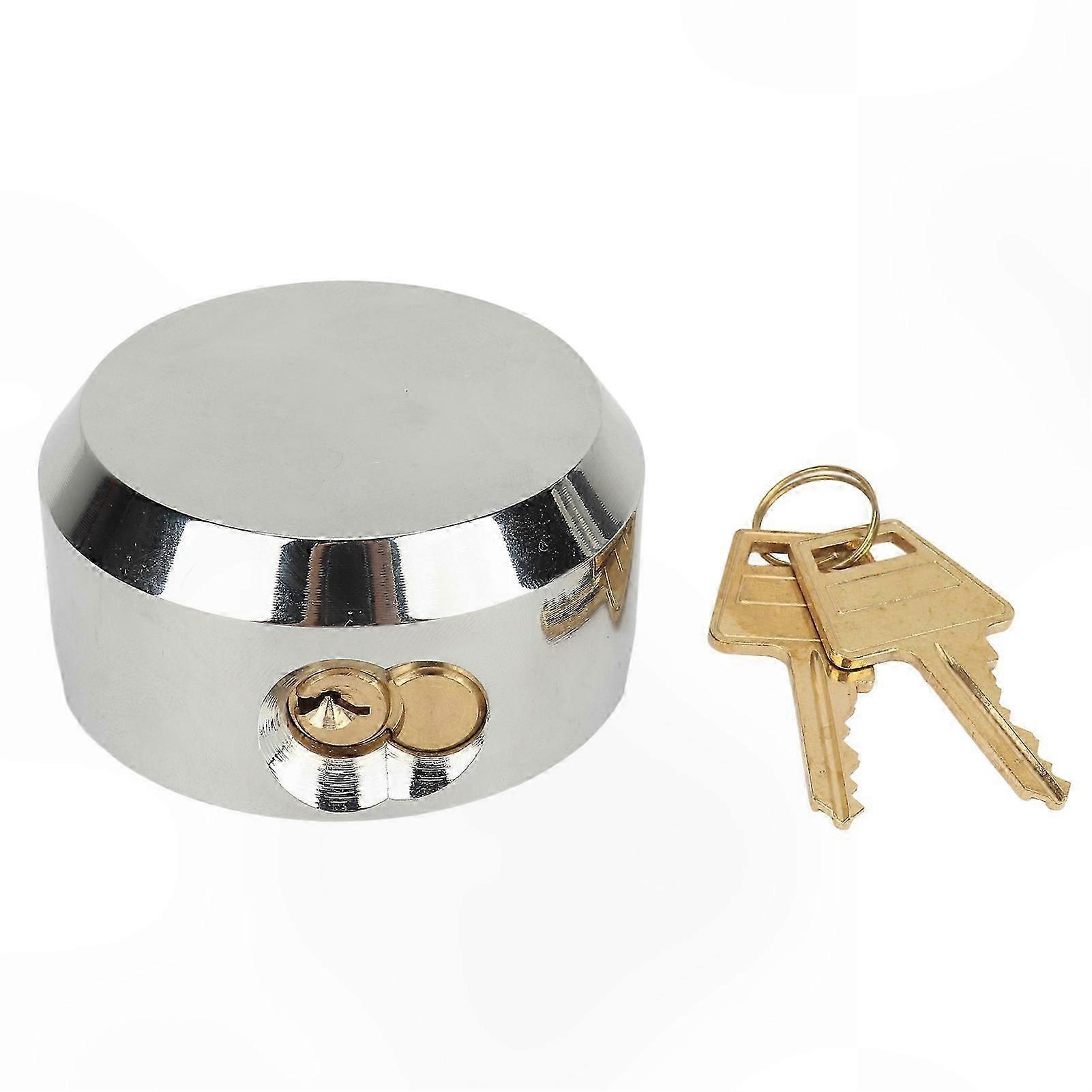Secure Hidden Shackle Padlock with 2 Keys for Trailer, Warehouse, Container Door Security