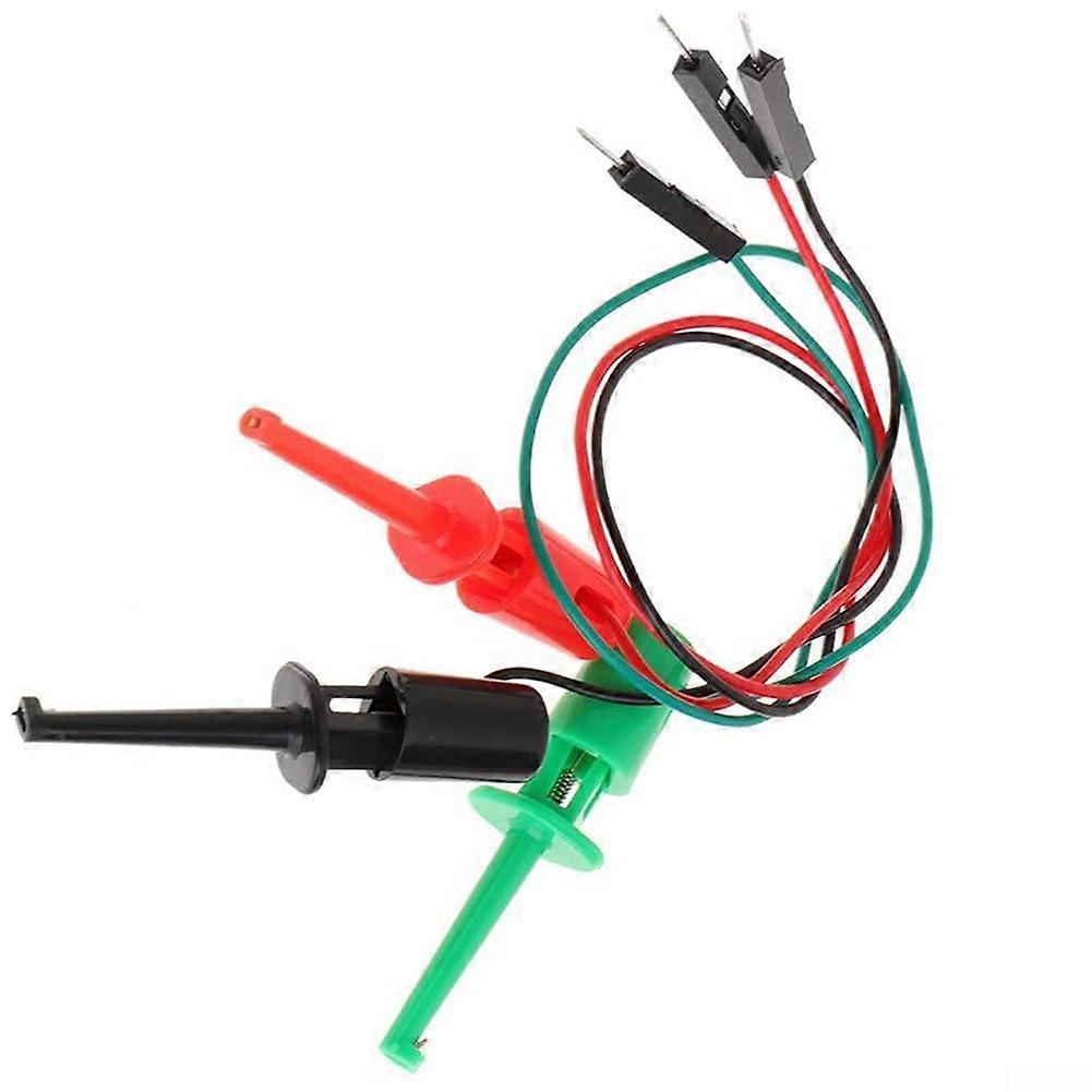 Test Hook Clips for Precision Electrical Work, Male Head Design for Easy Testing