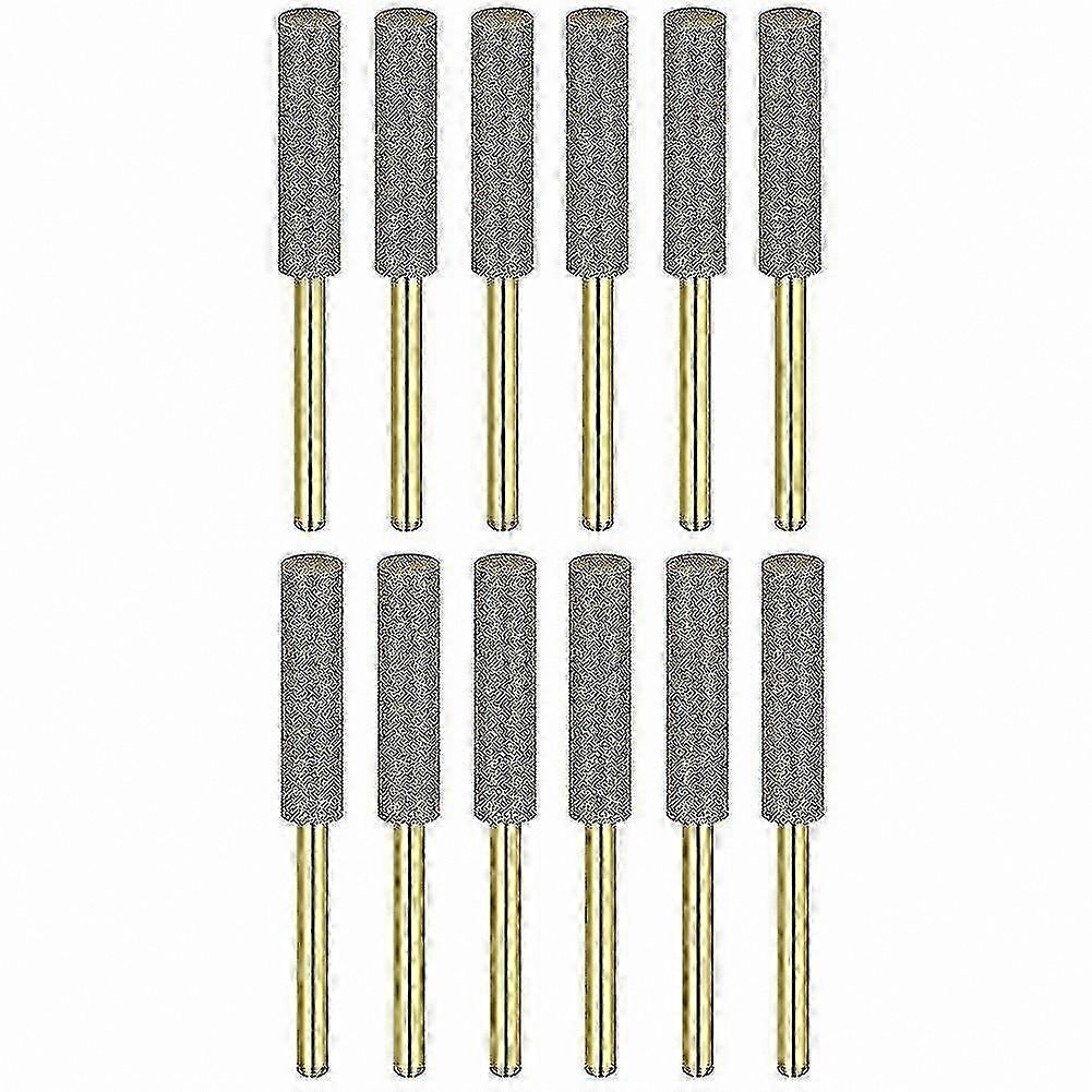 Chainsaw Sharpener with 1/8" Shank, 7/32" Size, 12-Pack (5.5mm)