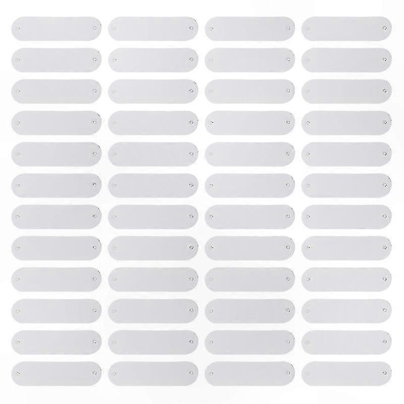 100 stuks leren labels