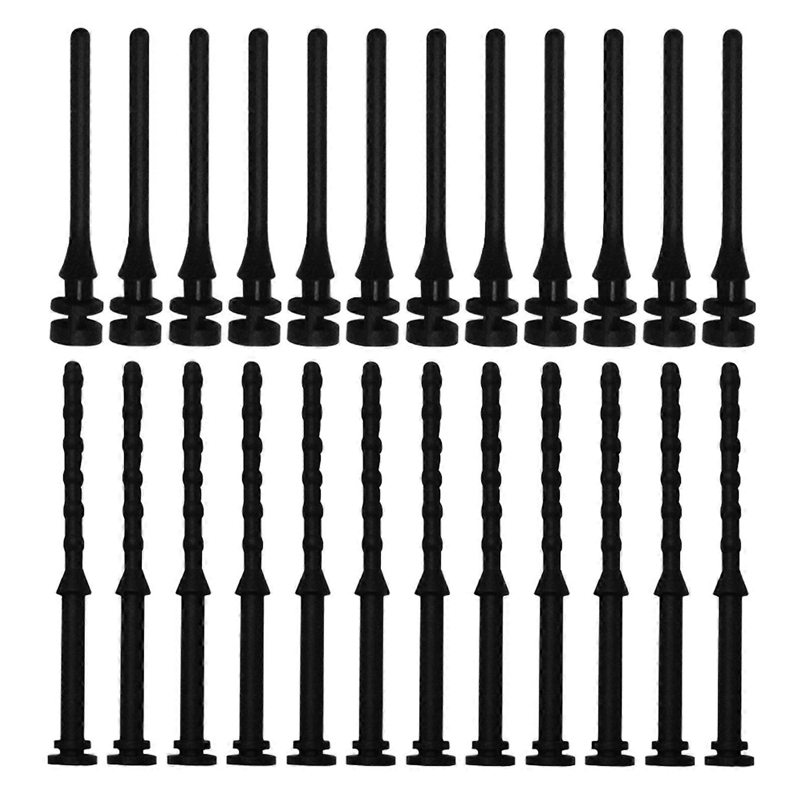 Vibration Absorption Computer Case Fan Screws For DIY Builders Enhancing System Performance With Reliable Black Silicone 96 Pcs