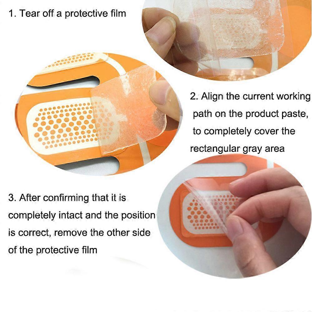Gel Pads for EMS Abdominal ABS Trainer Weight Loss Hip Muscle Stimulator Exerciser Replacement Massager Gel Patch